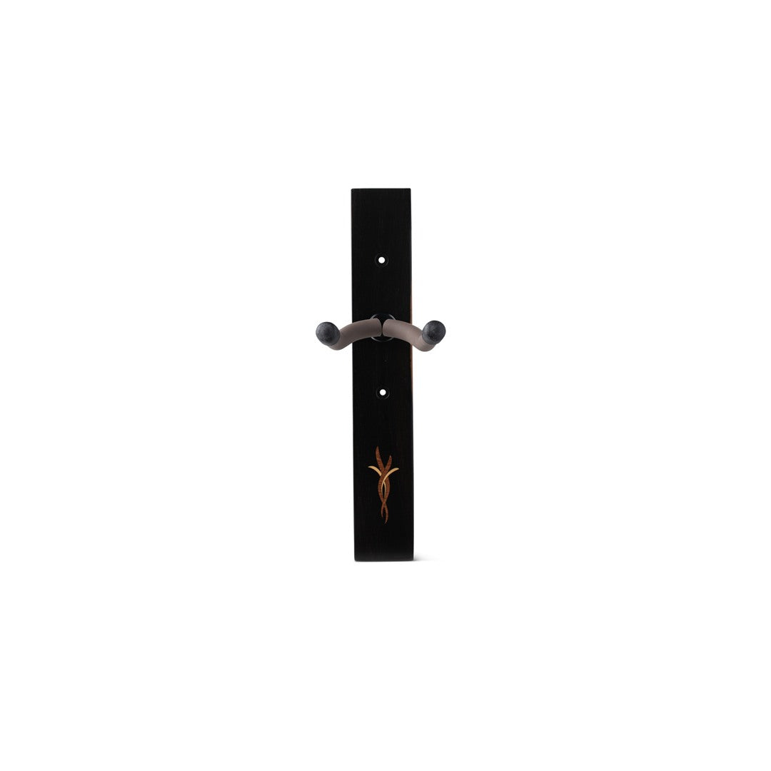 Taylor Bouquet Guitar Hanger, Ebony, Myrtlewood/Boxwood Inlay