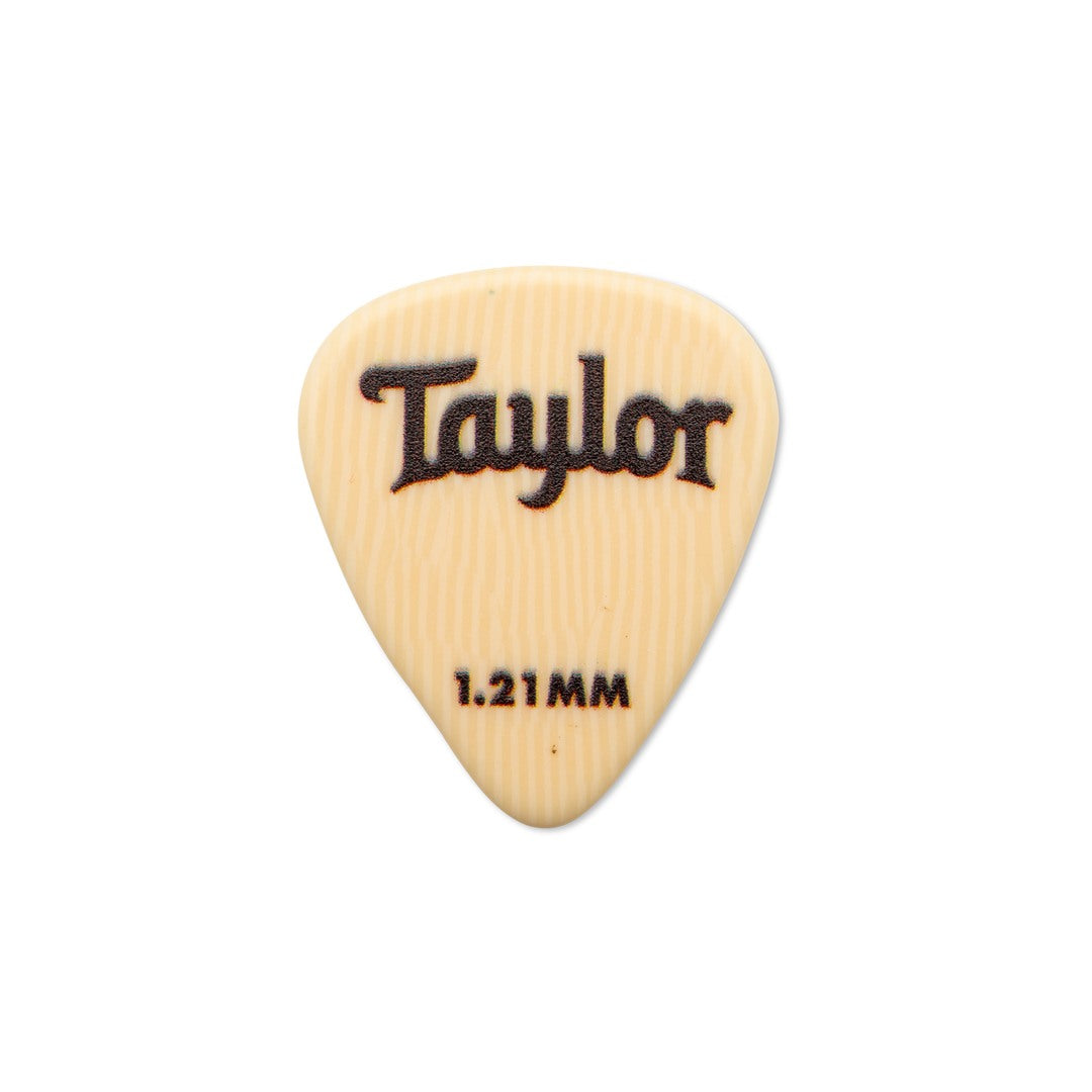 Taylor Premium DarkTone Ivoroid 351 Picks, 0.96mm, 6-pack