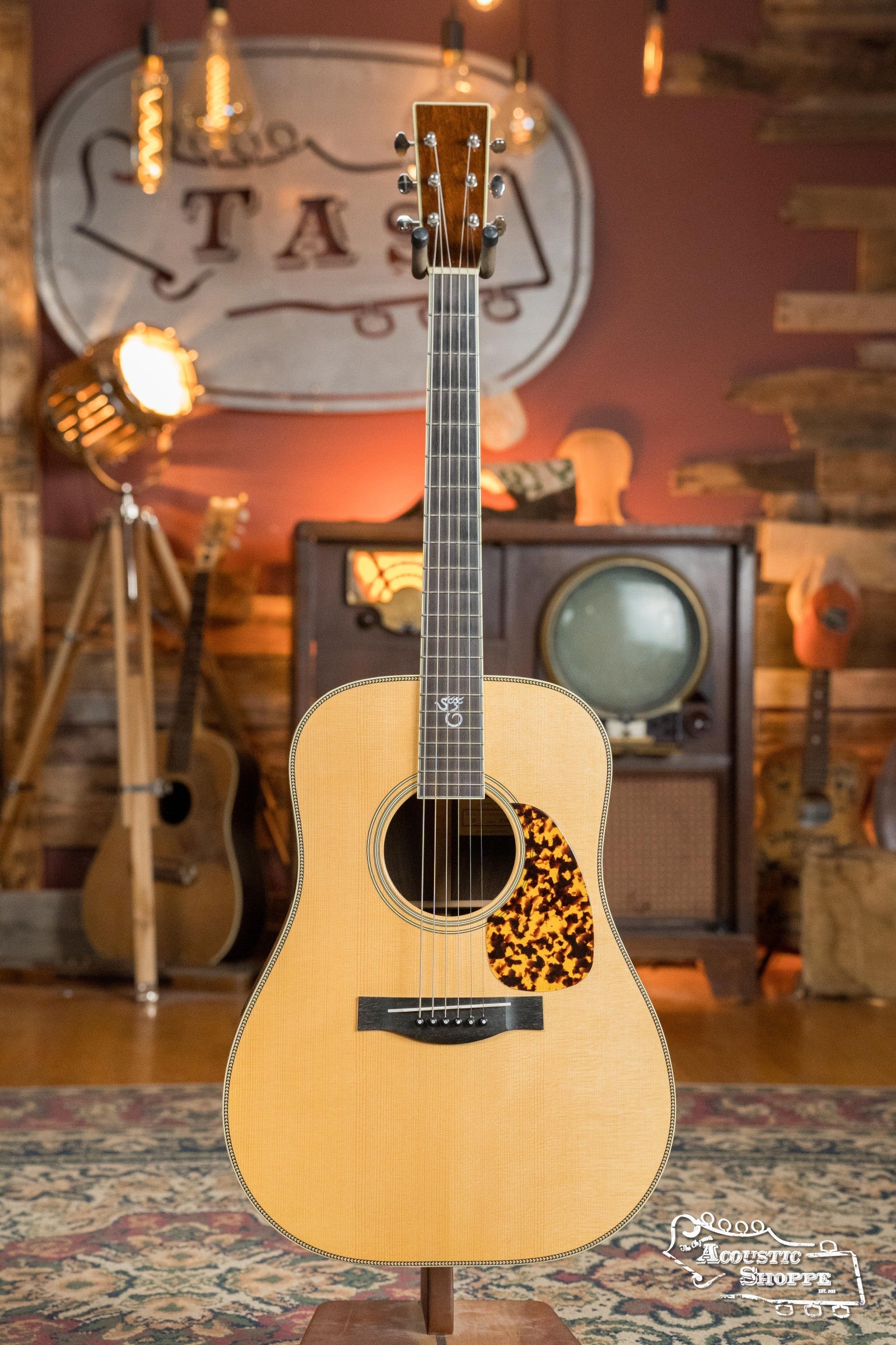 2008 Santa Cruz Tony Rice Model Adirondack/Brazilian Rosewood Dreadnought Acoustic Guitar #5560R