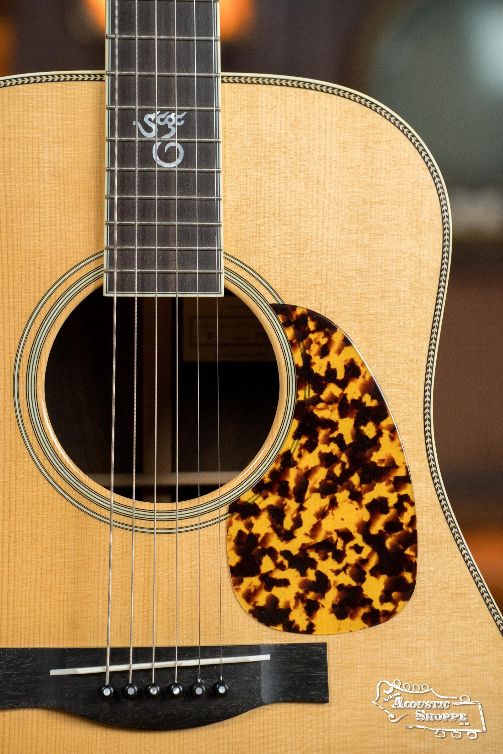 2008 Santa Cruz Tony Rice Model Adirondack/Brazilian Rosewood Dreadnought Acoustic Guitar #5560R
