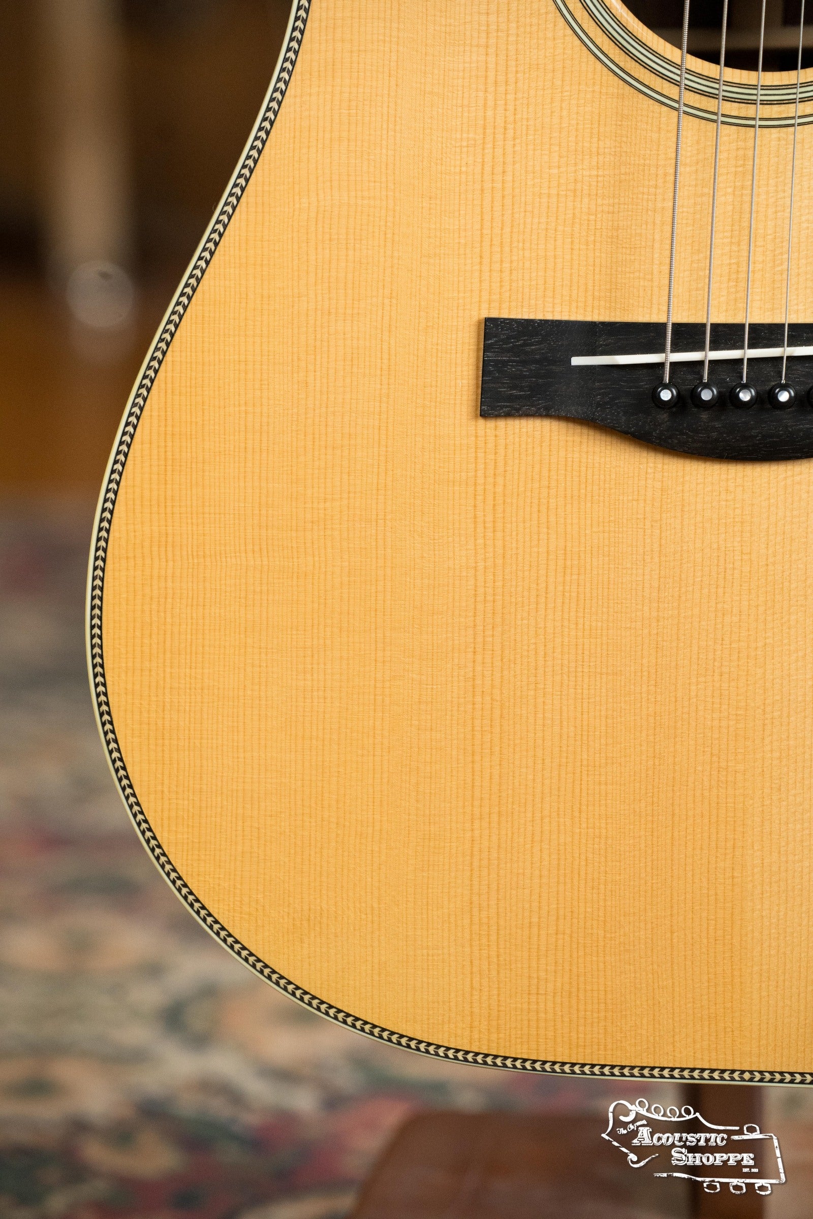2008 Santa Cruz Tony Rice Model Adirondack/Brazilian Rosewood Dreadnought Acoustic Guitar #5560R