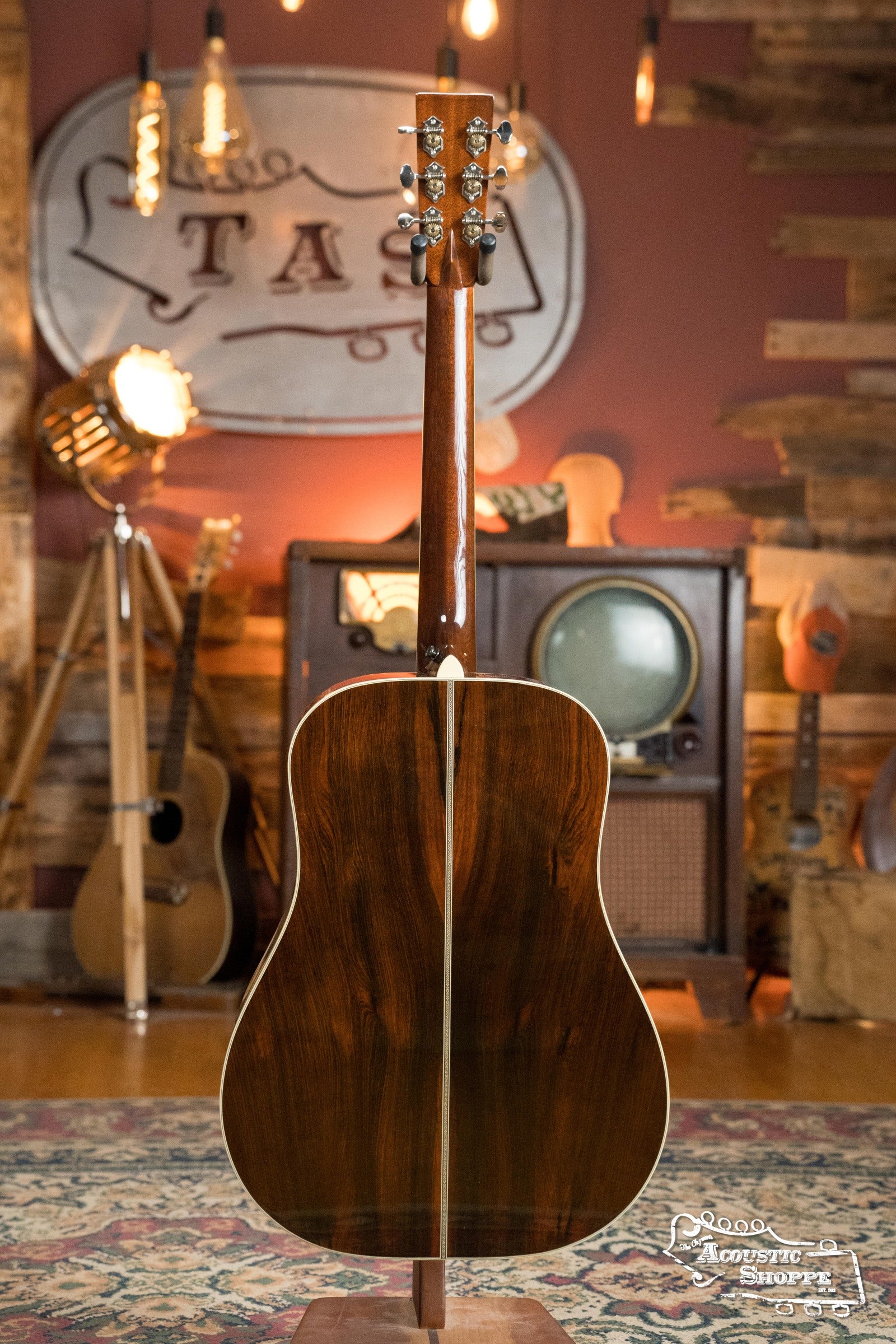 2008 Santa Cruz Tony Rice Model Adirondack/Brazilian Rosewood Dreadnought Acoustic Guitar #5560R