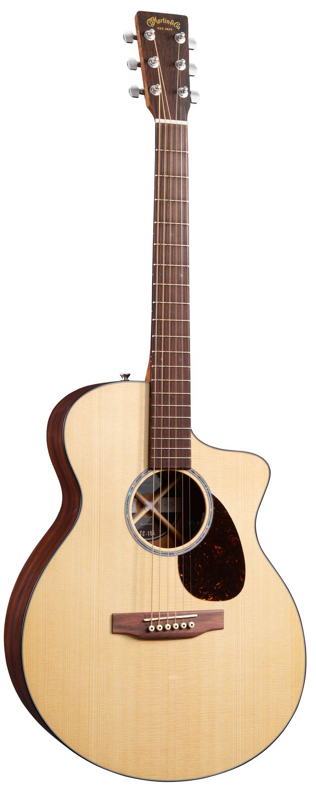 PRE-ORDER DEPOSIT ONLY *New 2026 NAMM Model* Martin SC-10E Modern Road Series Spruce/Sapele S-Body Cutaway Guitar w/Martin Electronics