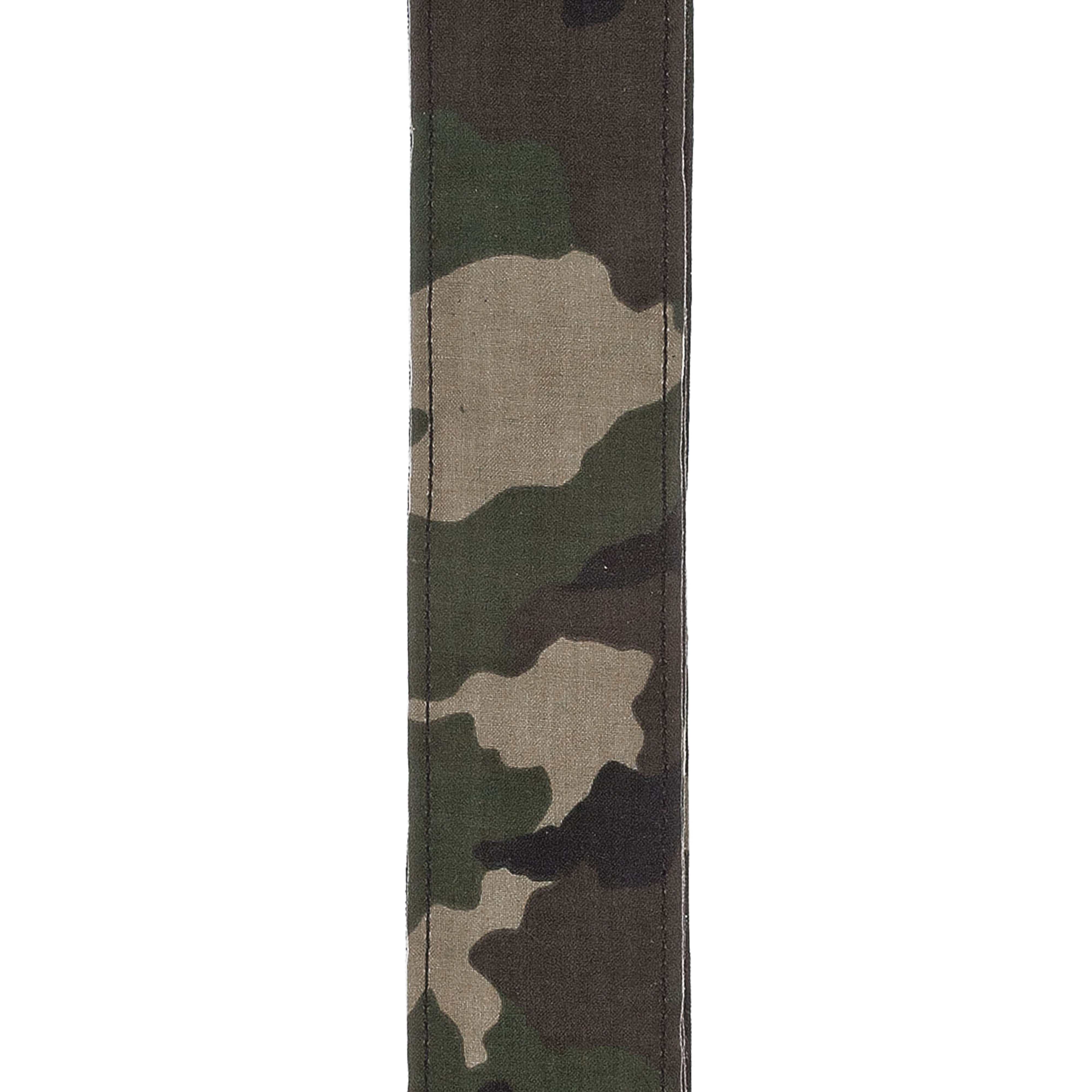 The DAddario Camouflage Guitar Strap features a classic green, brown, black, and tan camo pattern for added style and durability from the trusted DAddario brand.