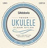 D'Addario EJ65TLG Pro-Arté Custom Extruded Nylon Low G Tenor Ukulele Strings