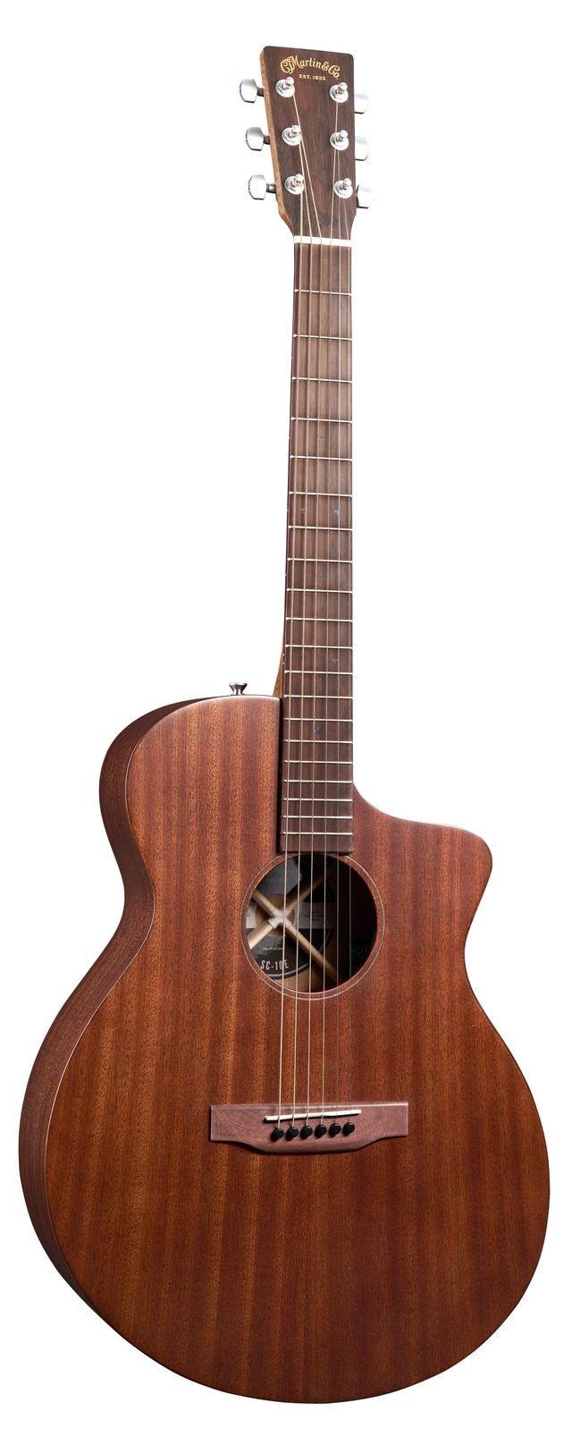 PRE-ORDER DEPOSIT ONLY *New 2026 NAMM Model* Martin SC-10E Modern Road Series All Sapele S-Body Cutaway Guitar w/Martin Electronics
