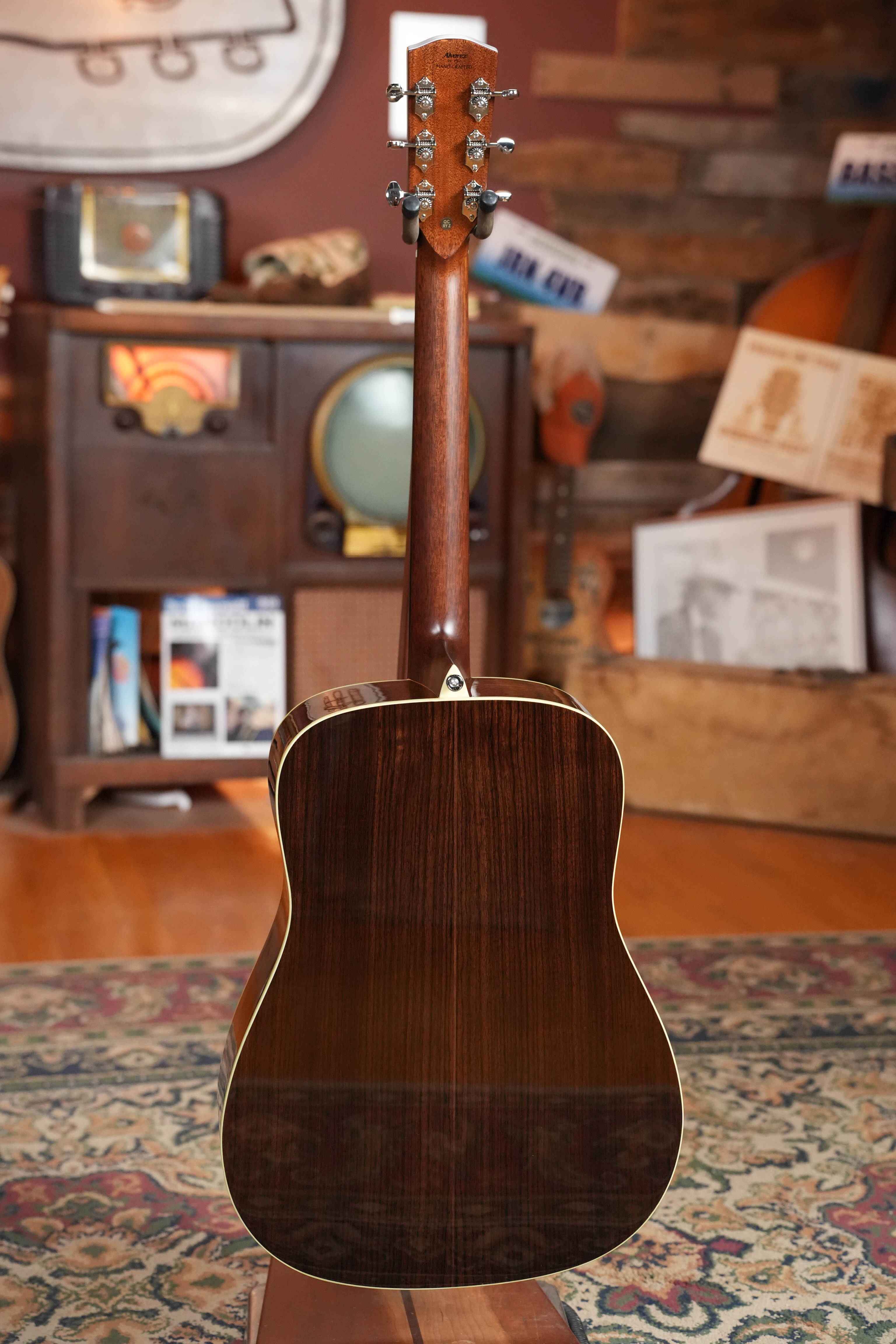 Alvarez LD70e Sitka/Rosewood Herringbone Sunset Dreadnought Guitar w/LR Baggs Electronics #2052