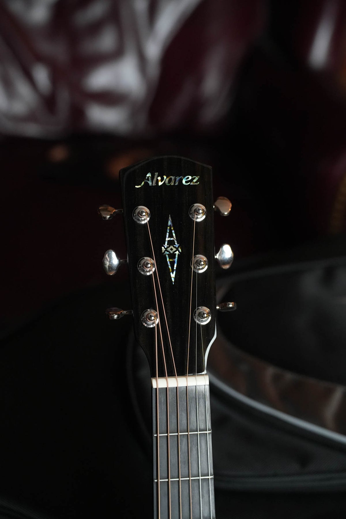 Alvarez Laureate LF70e OM Blacktop Acoustic-Electric Guitar #1478
