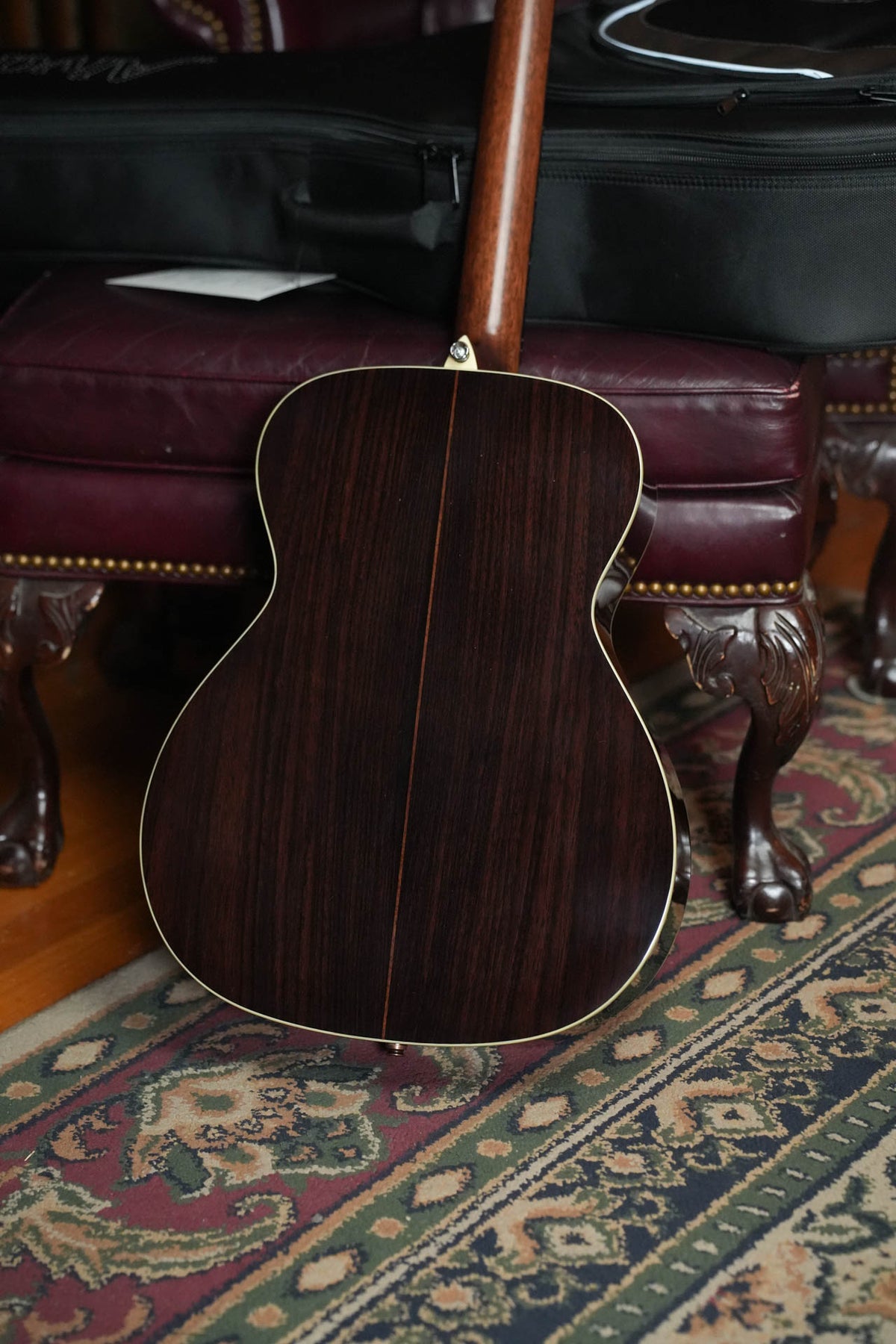 Alvarez Laureate LF70e OM Blacktop Acoustic-Electric Guitar #1478