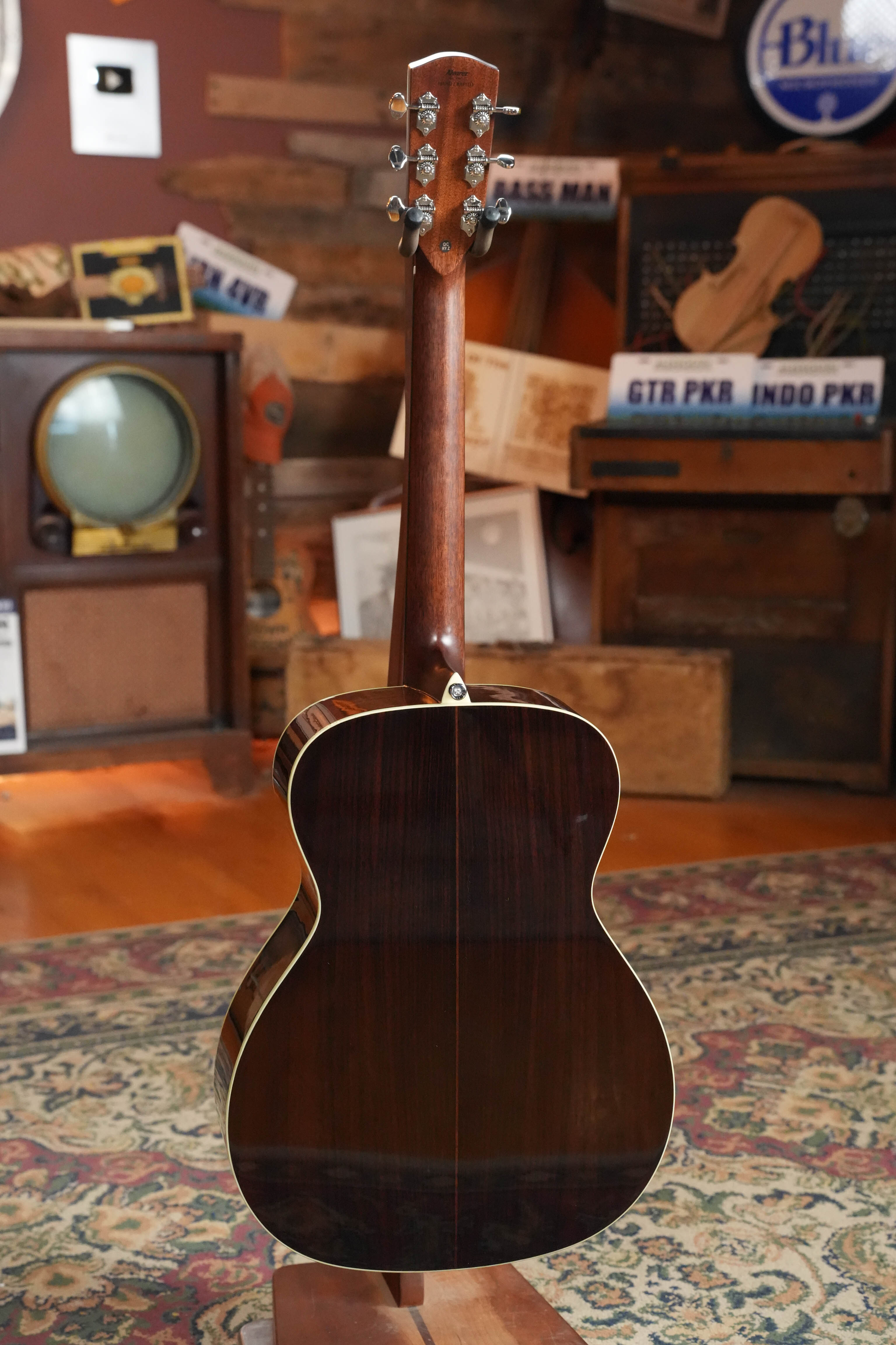 Alvarez Laureate Series LF70e Herringbone Blacktop Sitka/Rosewood Sunset OM Guitar w/LR Baggs Hifi Pickup #1478