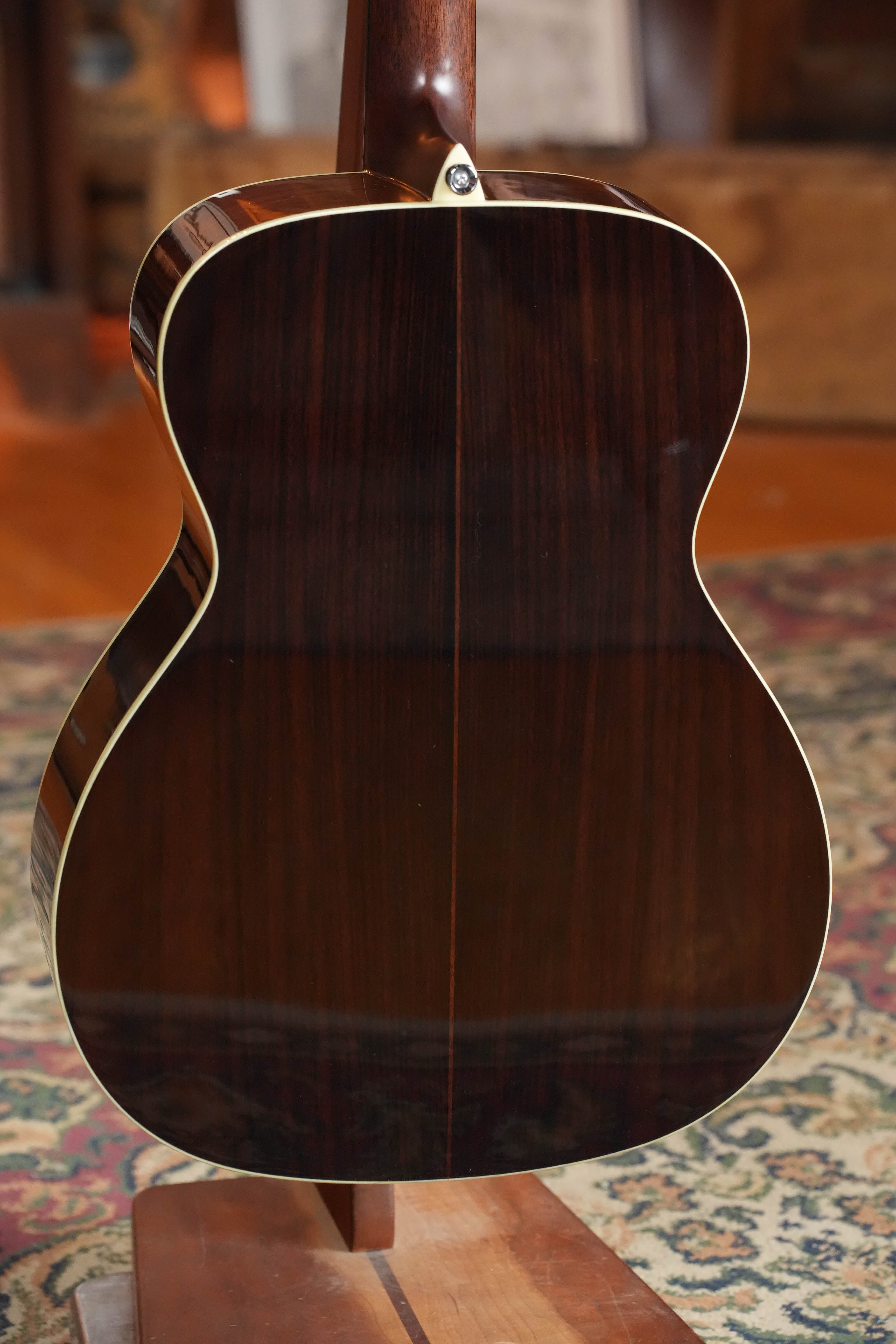 Alvarez Laureate Series LF70e Herringbone Blacktop Sitka/Rosewood Sunset OM Guitar w/LR Baggs Hifi Pickup #1478