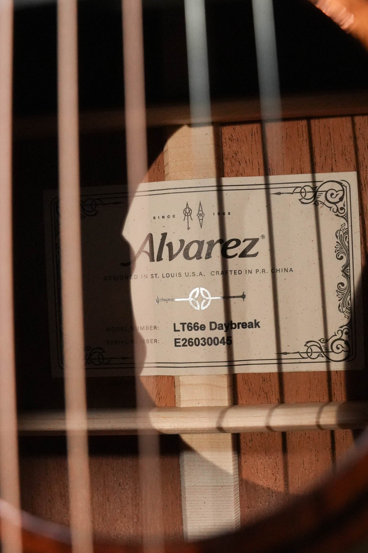 Alvarez Laureate Series LT66e Daybreak All Mahogany OOO Guitar w/LR Baggs Hifi Pickup #0045