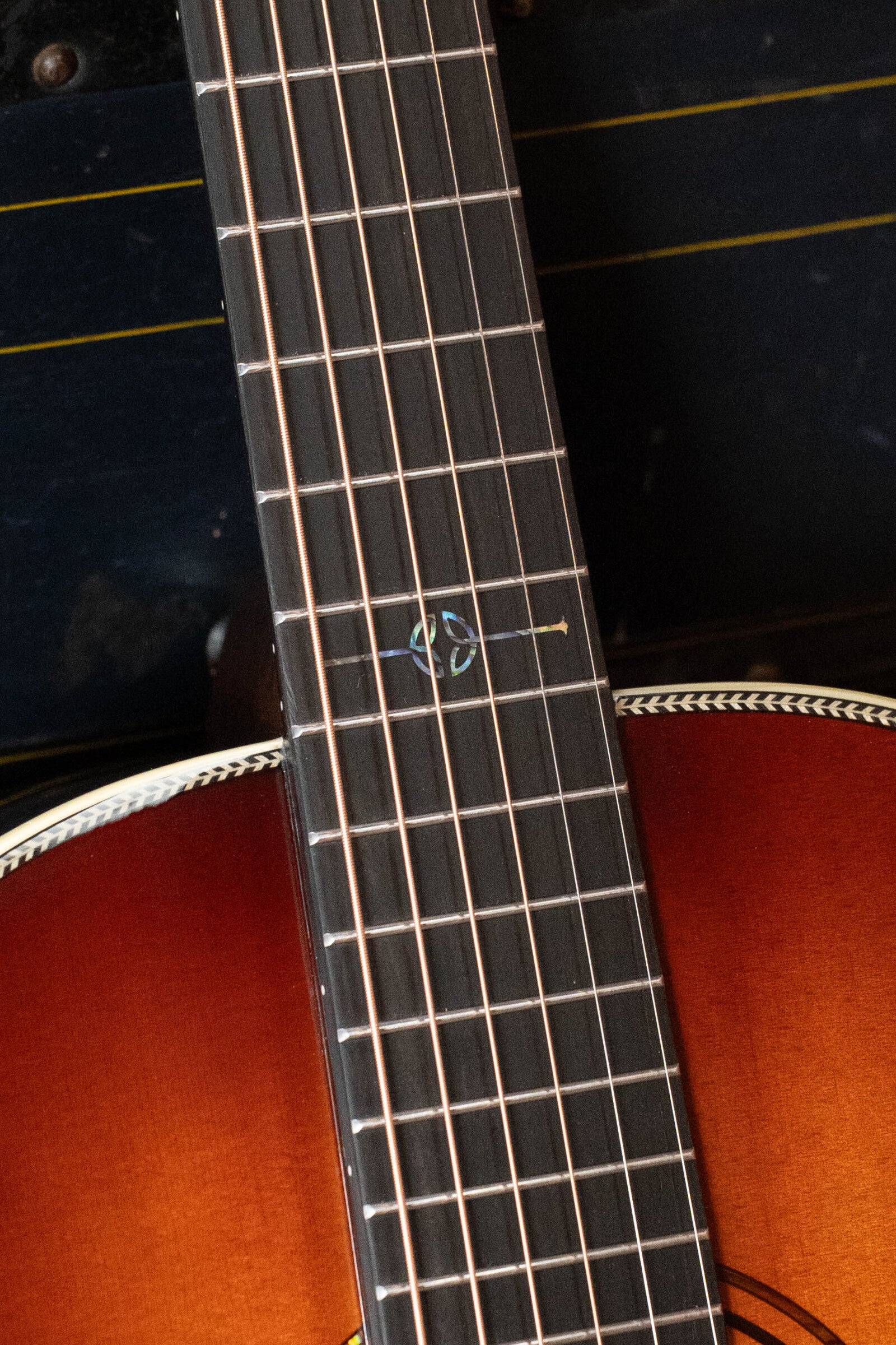 Alvarez Laureate LP70e Herringbone Sunset Sitka/East Indian Rosewood Parlor Guitar w/LR Baggs HiFi Pickup #2156