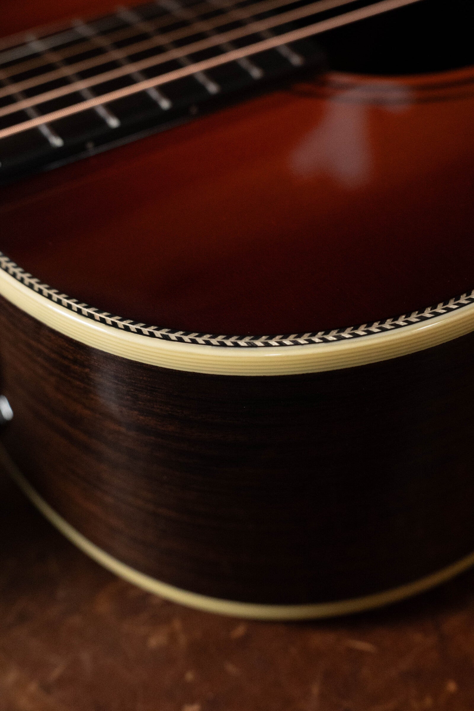 Alvarez Laureate LP70e Herringbone Sunset Sitka/East Indian Rosewood Parlor Guitar w/LR Baggs HiFi Pickup #2156