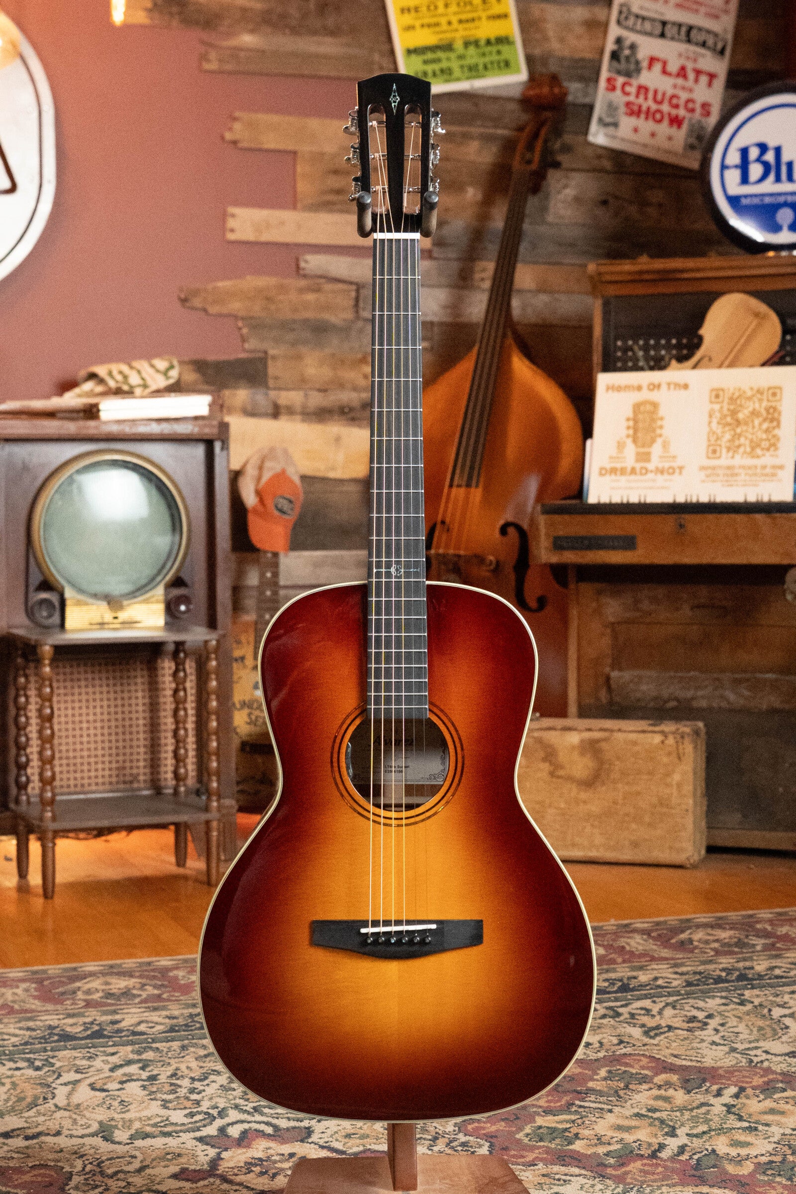 Alvarez Laureate Series LT60e Sunset Sitka/Mahogany OOO Guitar w/LR Baggs Hifi Pickup #1985