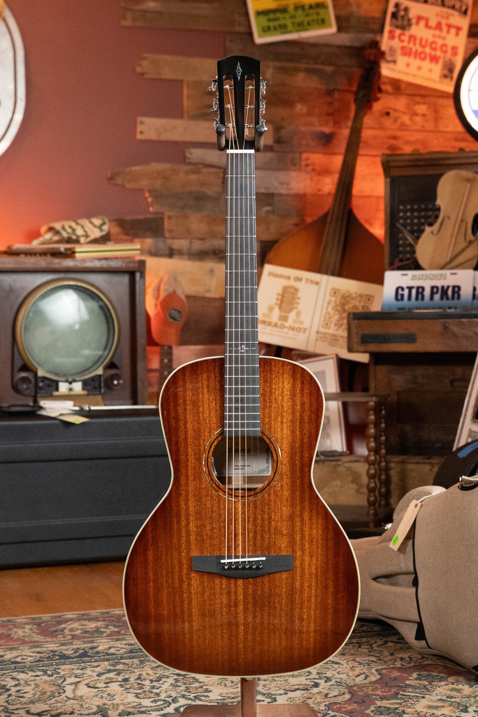 Alvarez Laureate Series LT66e Daybreak All Mahogany OOO Guitar w/LR Baggs Hifi Pickup #2011