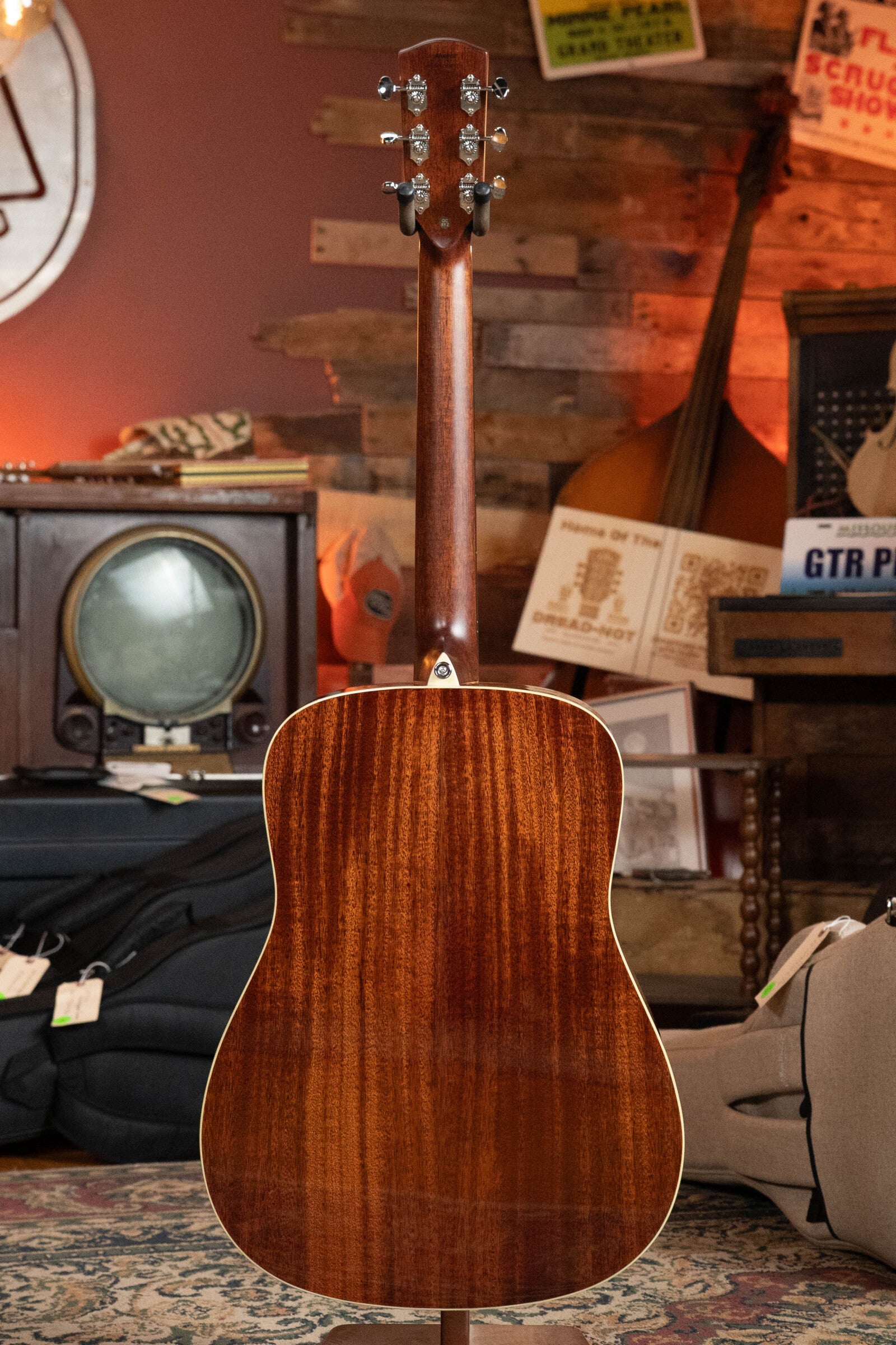 Alvarez Masterworks Series MD60 Herringbone Sitka/African Mahogany Dreadnought Acoustic Guitar #2284