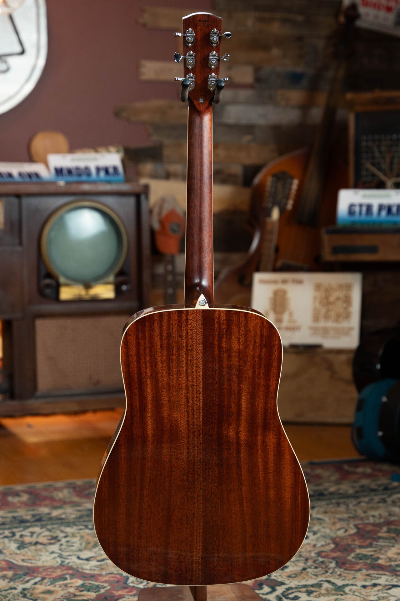 Alvarez Masterworks Series MD60 Herringbone Sitka/African Mahogany Dreadnought Acoustic Guitar #2436