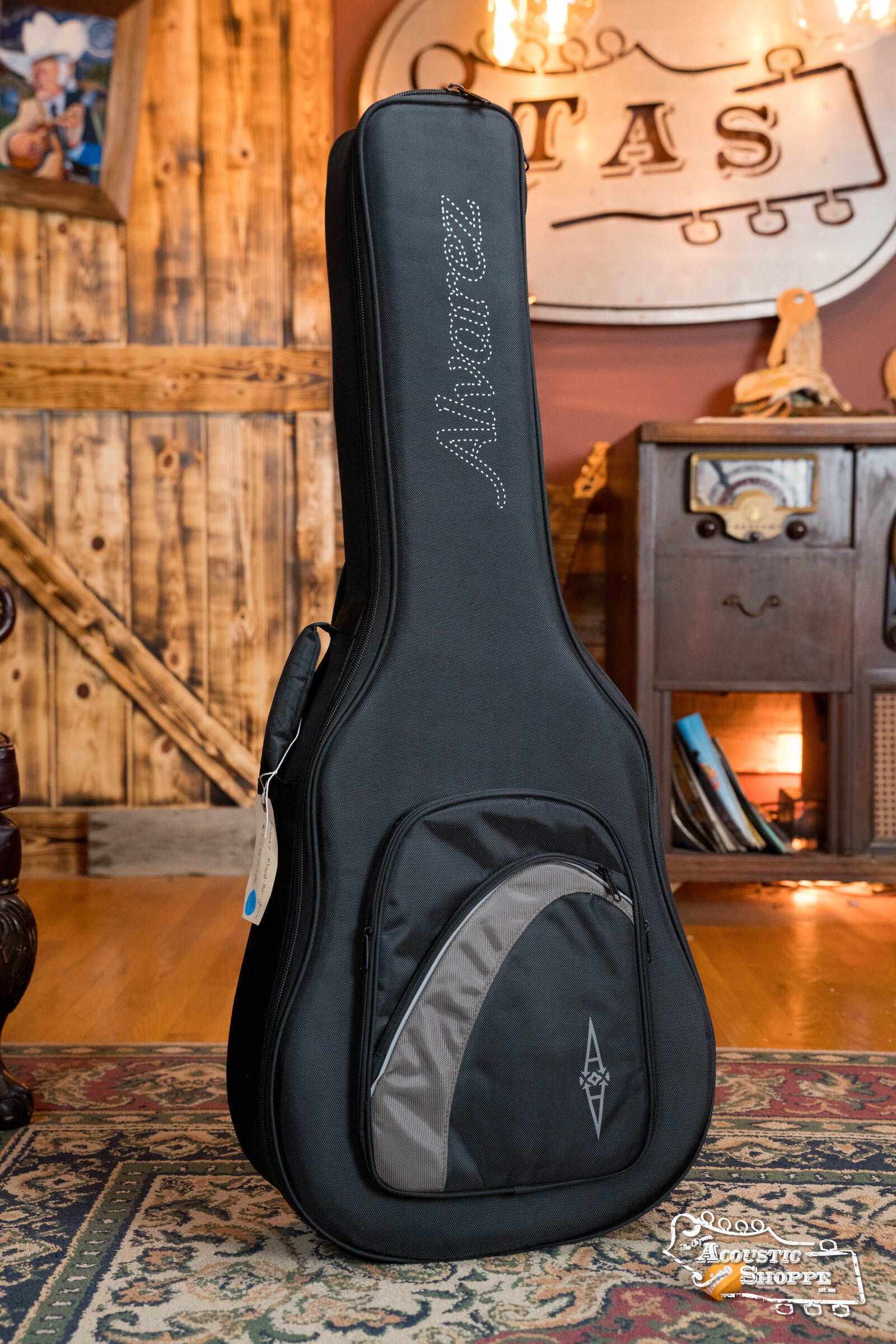 Alvarez Masterworks Series MF60 Herringbone Sitka/African Mahogany Orchestra Model Acoustic Guitar #4206