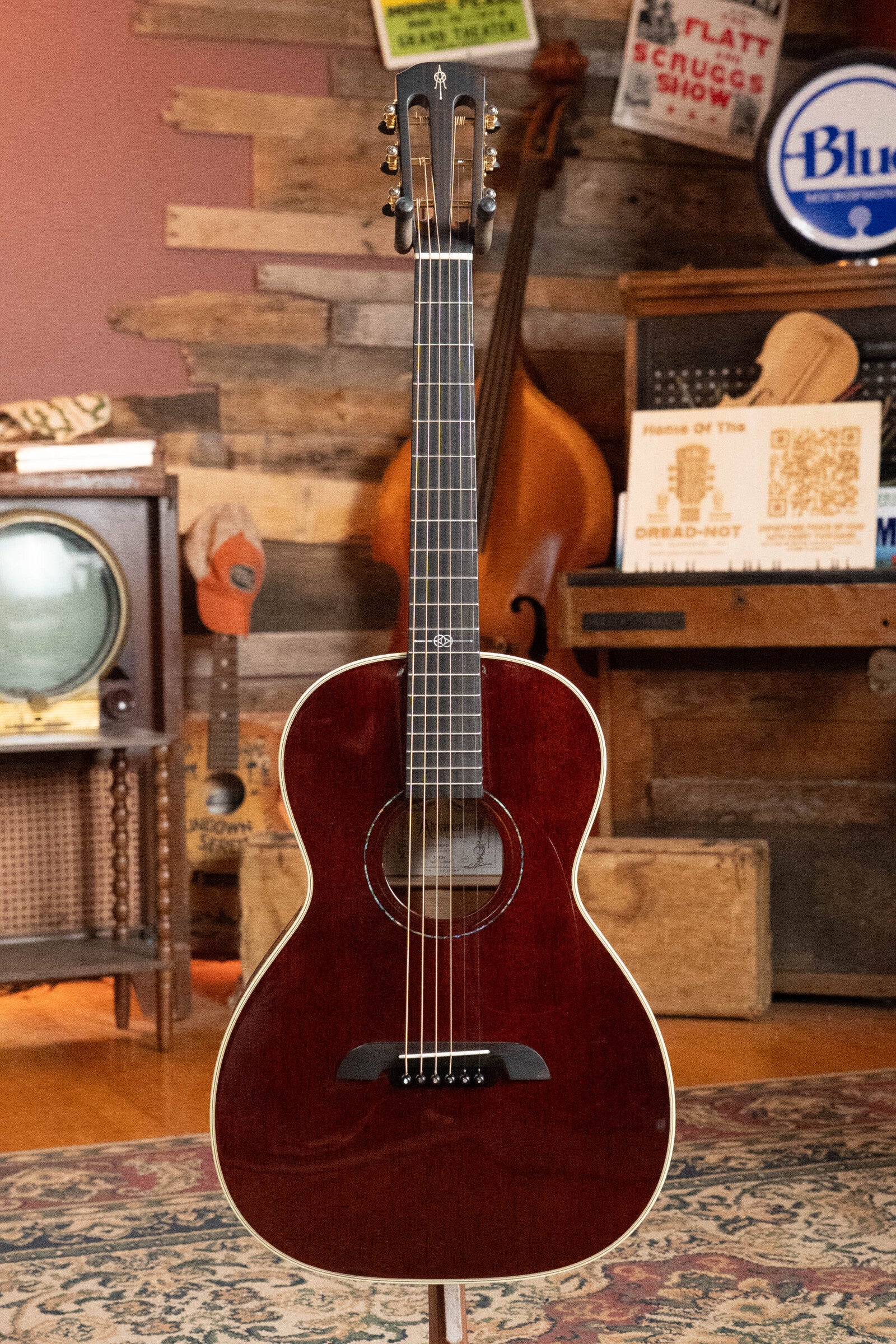 Alvarez Yairi PYM66HD All Honduran Mahogany Parlor Acoustic Guitar #7405