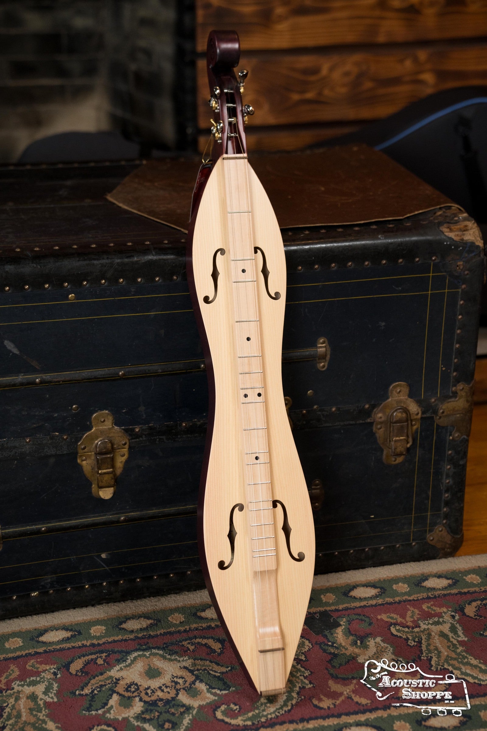 Apple Creek ACD150K Spruce Hourglass Dulcimer w/Case #0002