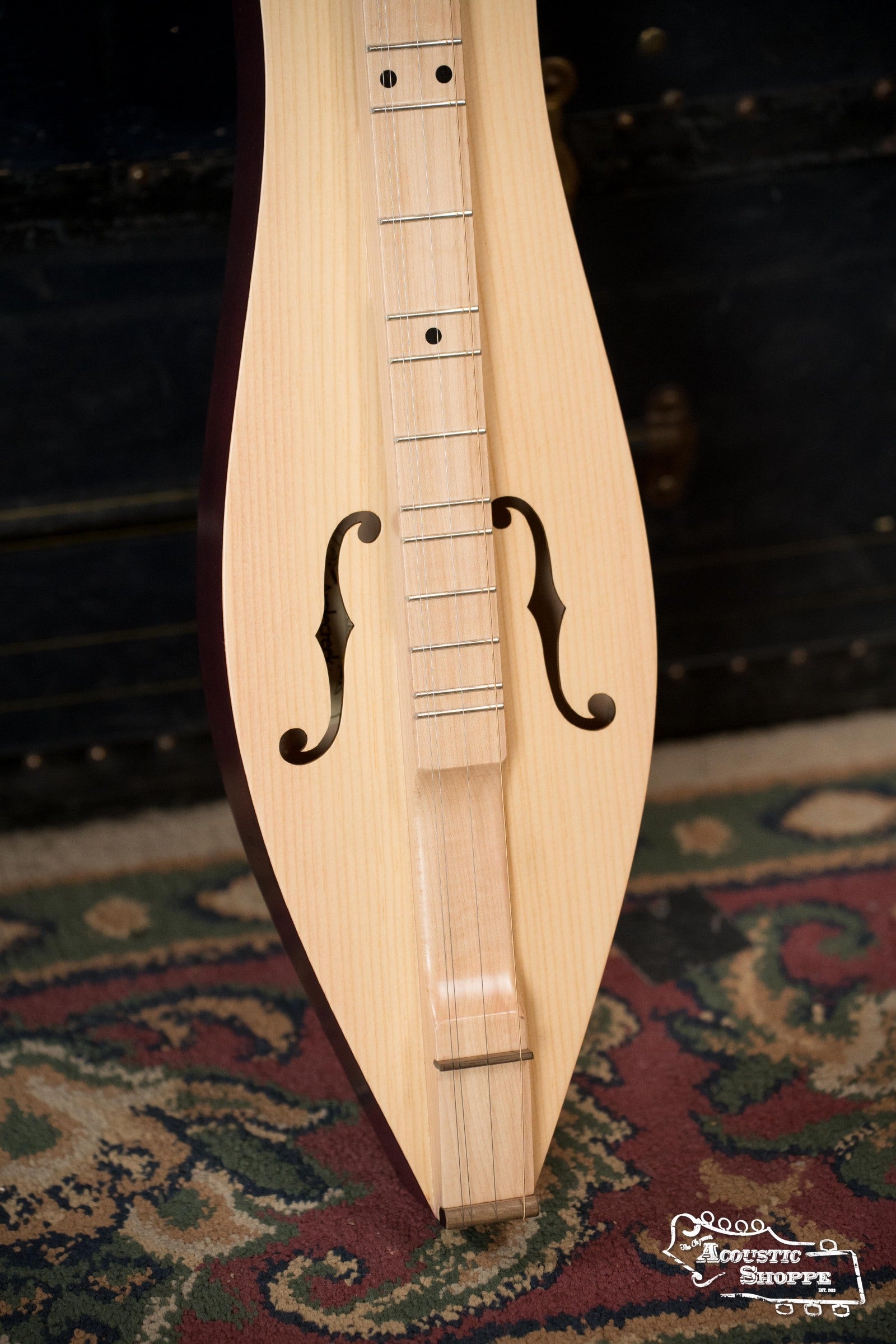 Apple Creek ACD150K Spruce Hourglass Dulcimer w/Case #0002