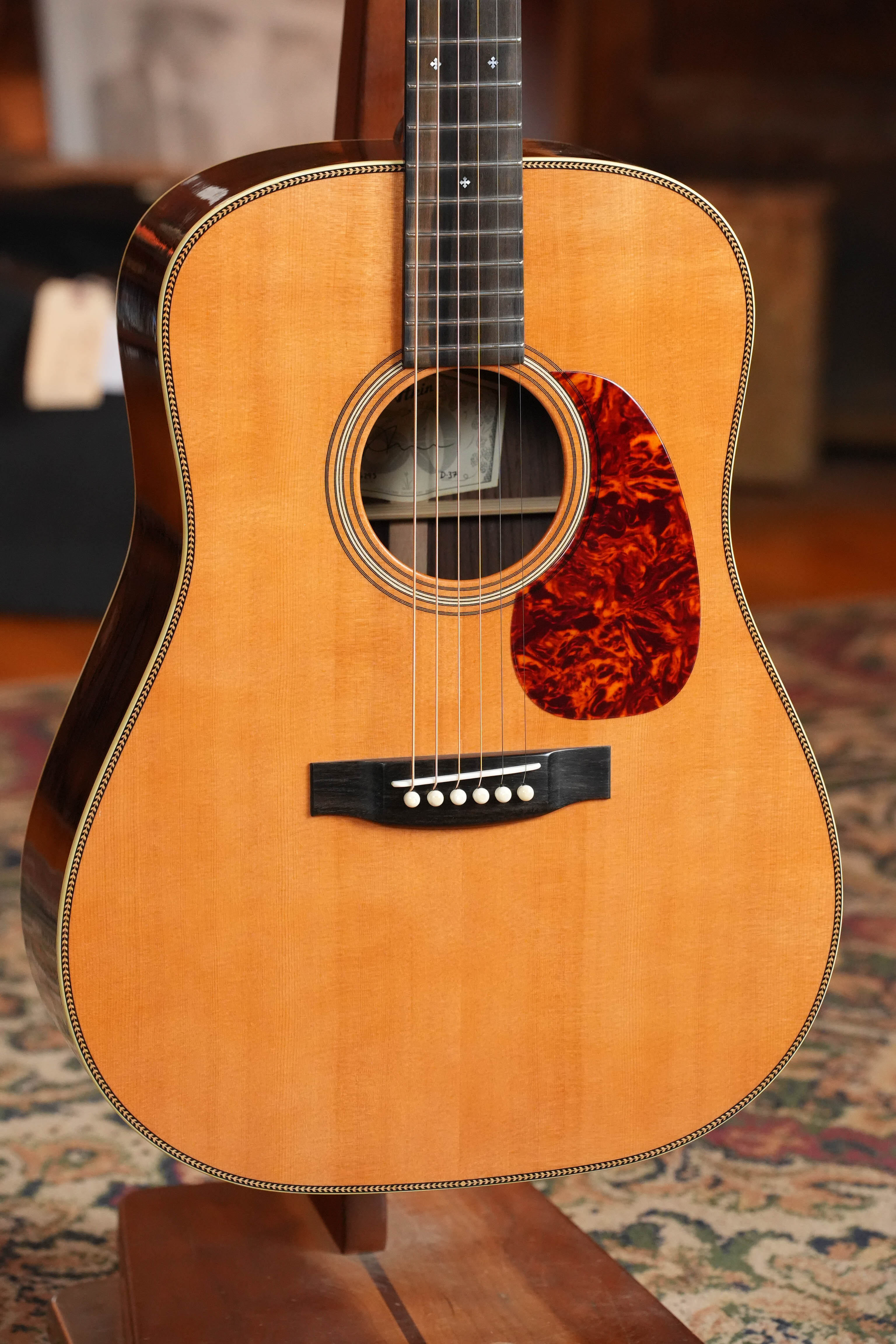 Atkin D37 Baked Sitka/Indian Rosewood Dreadnought Acoustic Guitar #4295