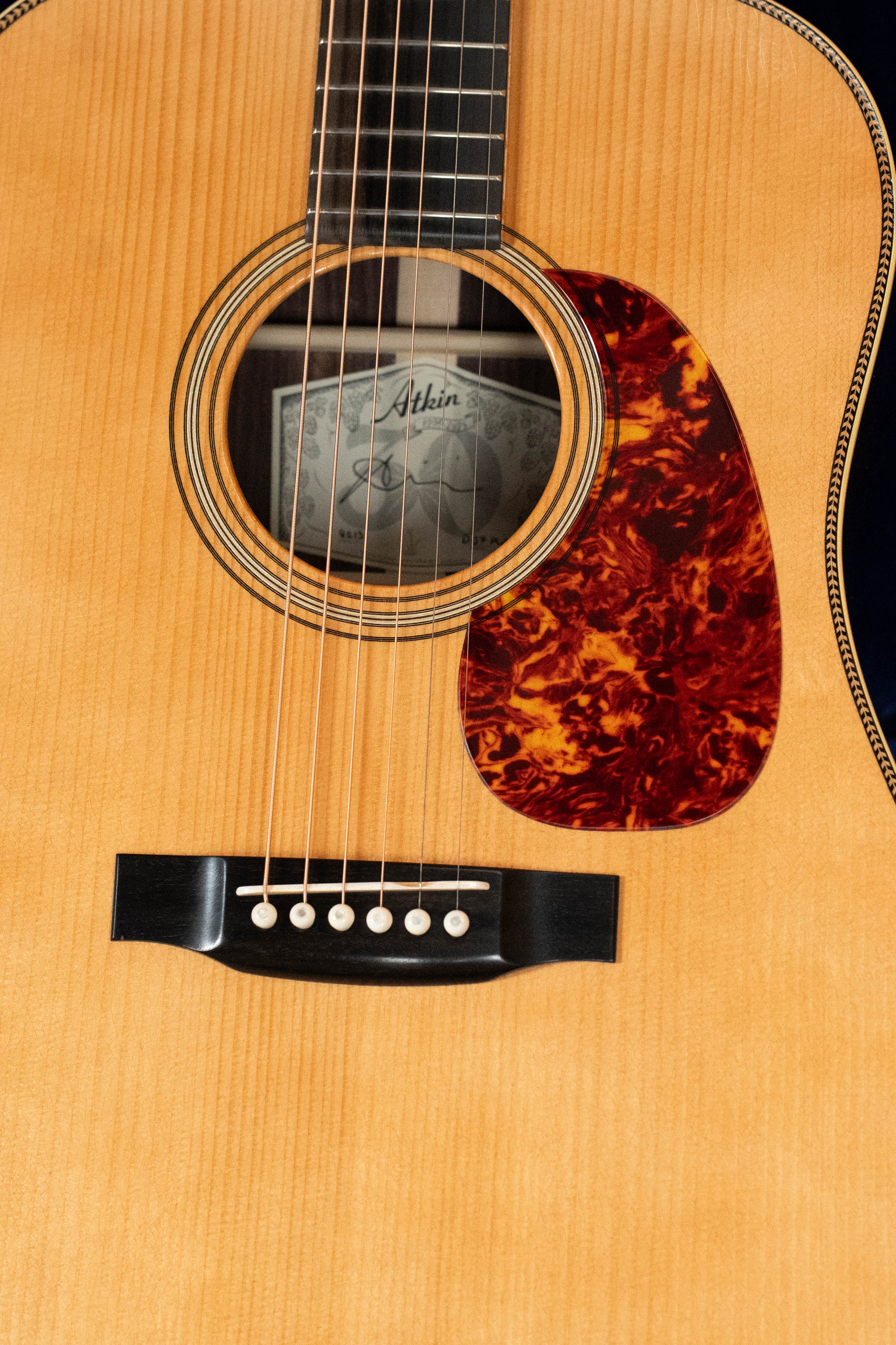 Atkin D37 Pre-War Baked Adirondack/Indian Rosewood Dreadnought Acoustic Guitar #4013