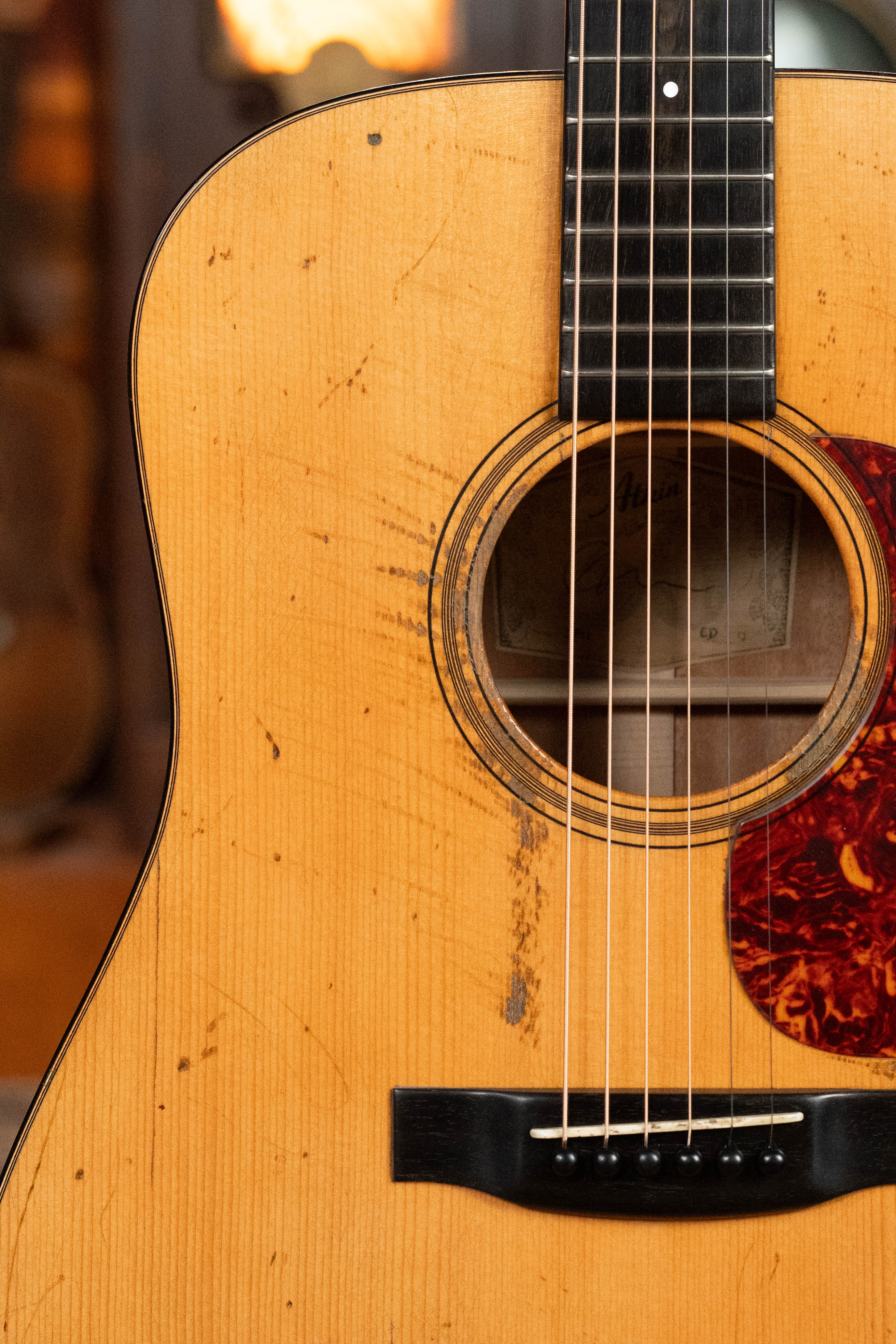 Atkin Essential D Baked Sitka/Mahogany Heavy Aged Dreadnought Acoustic Guitar #3991