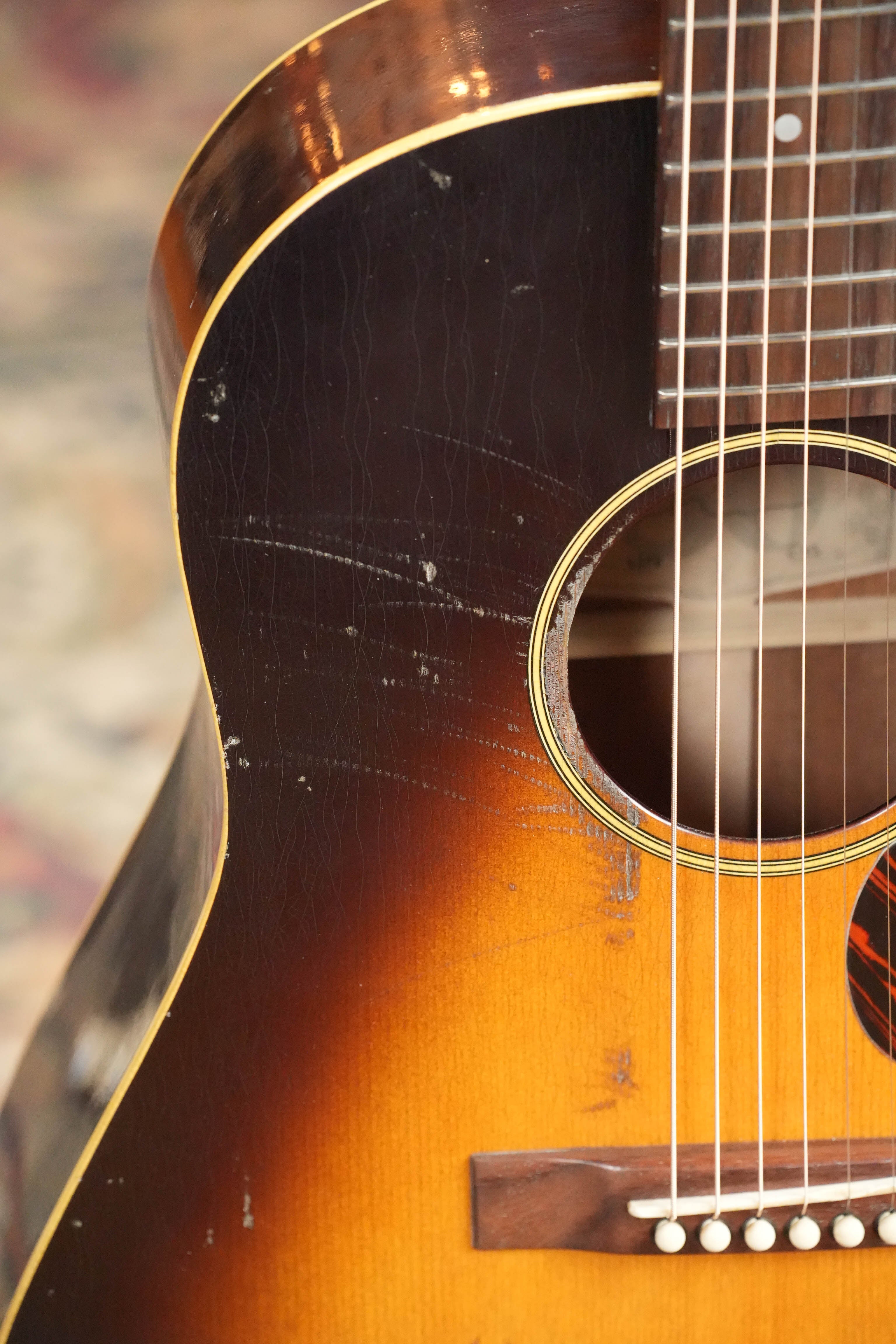 Atkin J43 45MM Baked Sitka/Mahogany Heavy Aged Slope Shoulder Dreadnought Acoustic Guitar #4398
