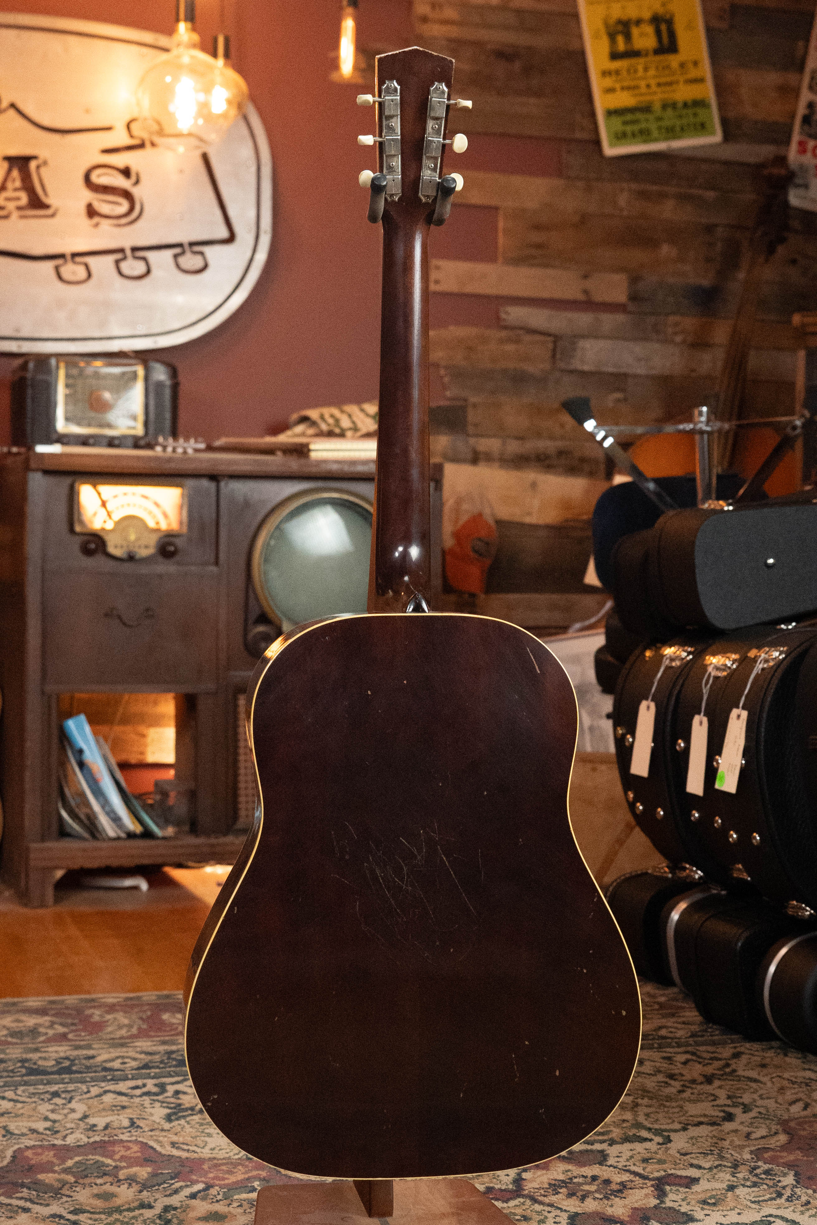 Atkin J43 Baked Sitka/Mahogany Heavy Aged Slope Shoulder Dreadnought Acoustic Guitar #4001