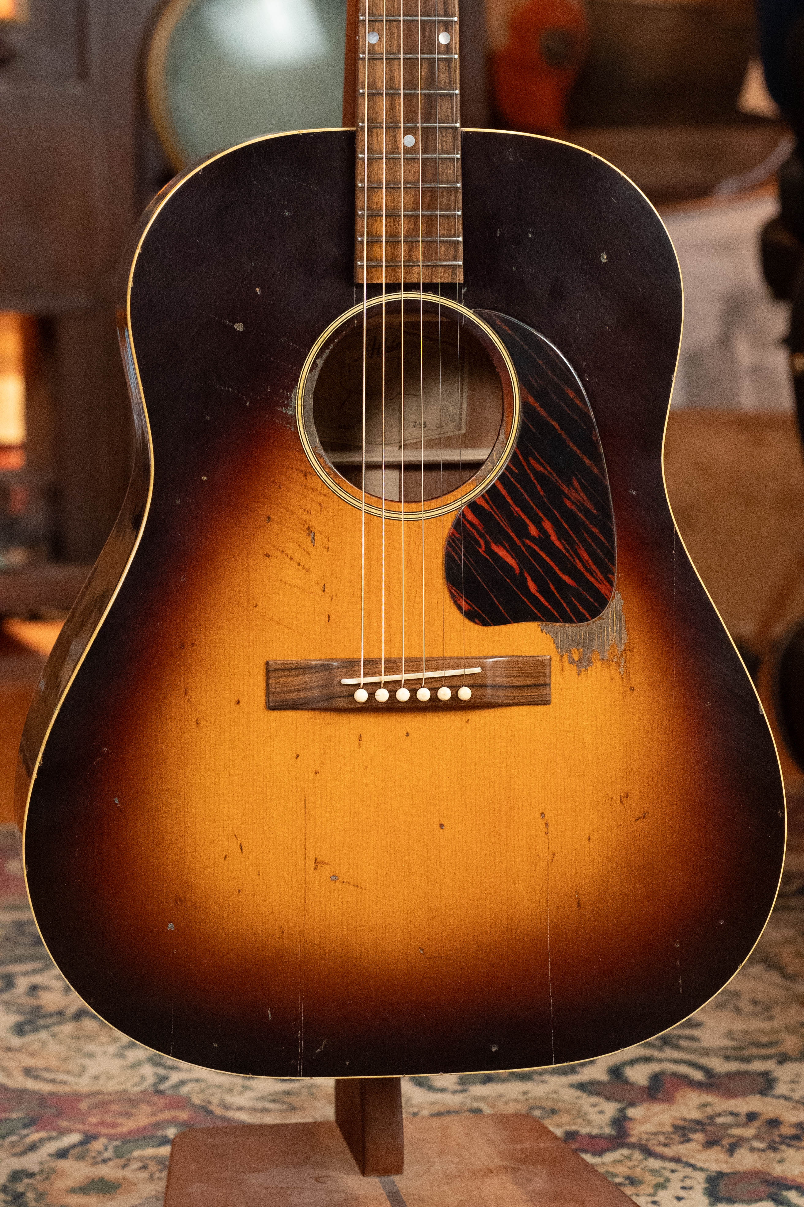 Atkin J43 Baked Sitka/Mahogany Heavy Aged Slope Shoulder Dreadnought Acoustic Guitar #4001