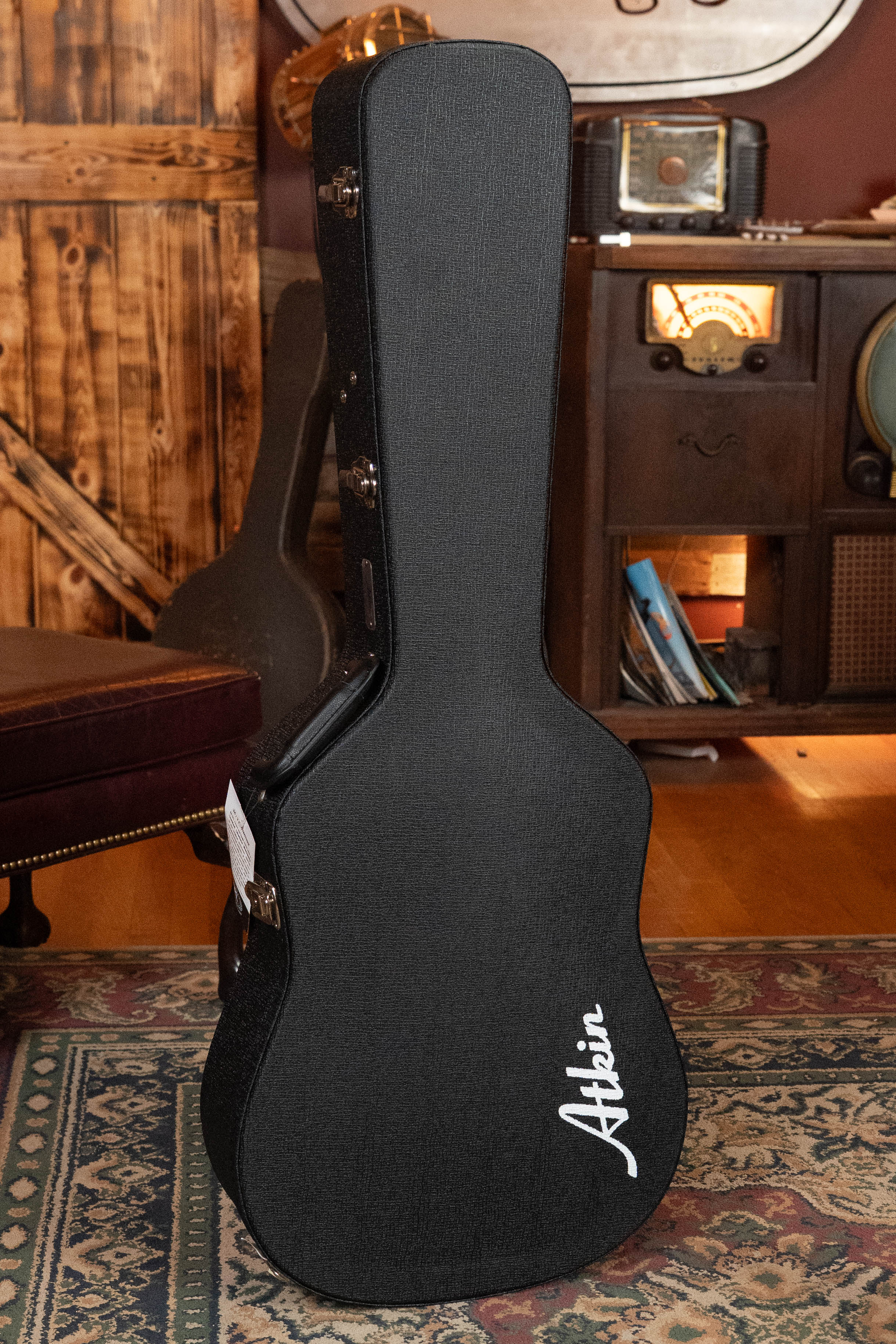 Atkin White Rice Baked Sitka/Rosewood Aged Dreadnought Acoustic Guitar #4002