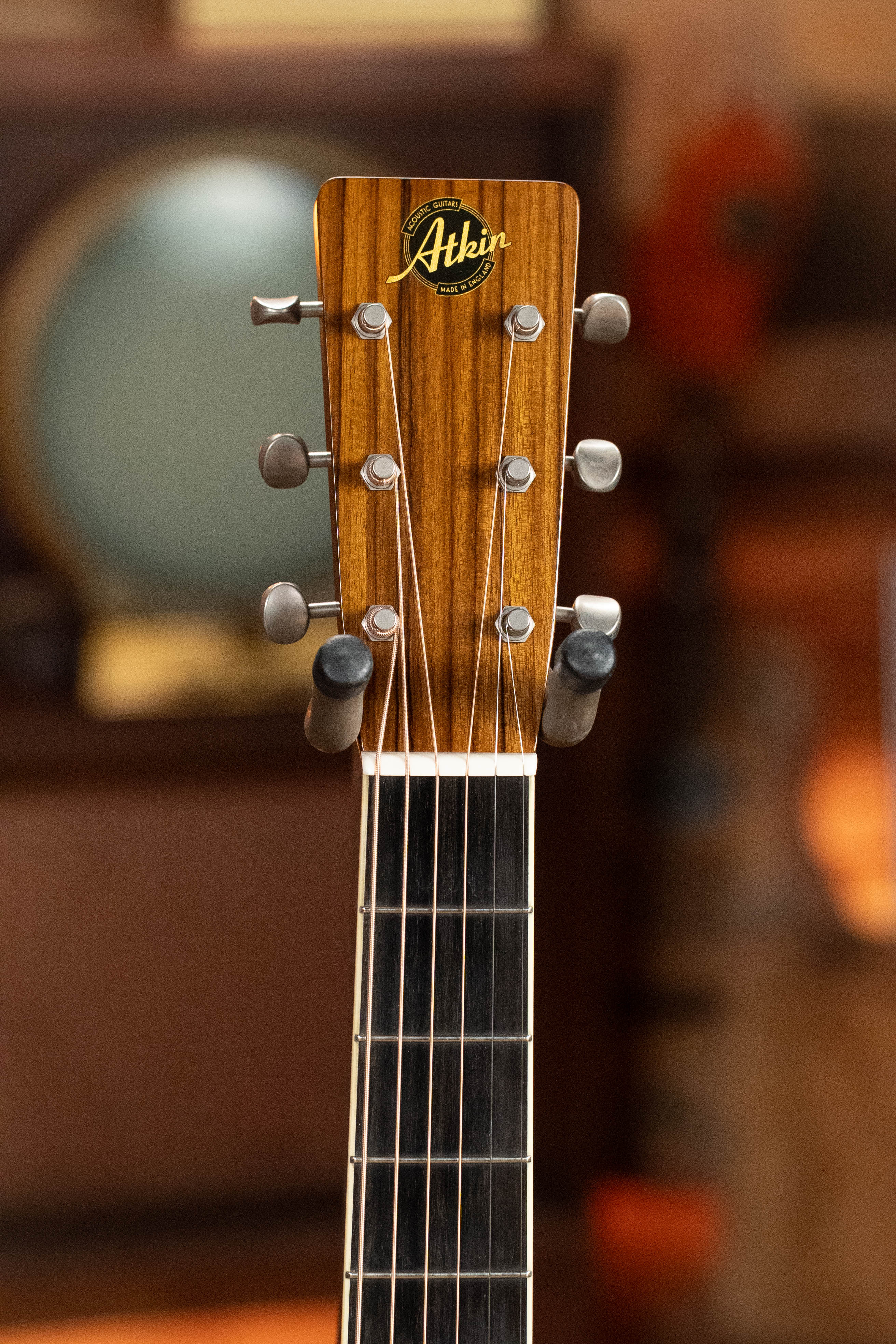 Atkin White Rice Baked Sitka/Rosewood Aged Dreadnought Acoustic Guitar #4002