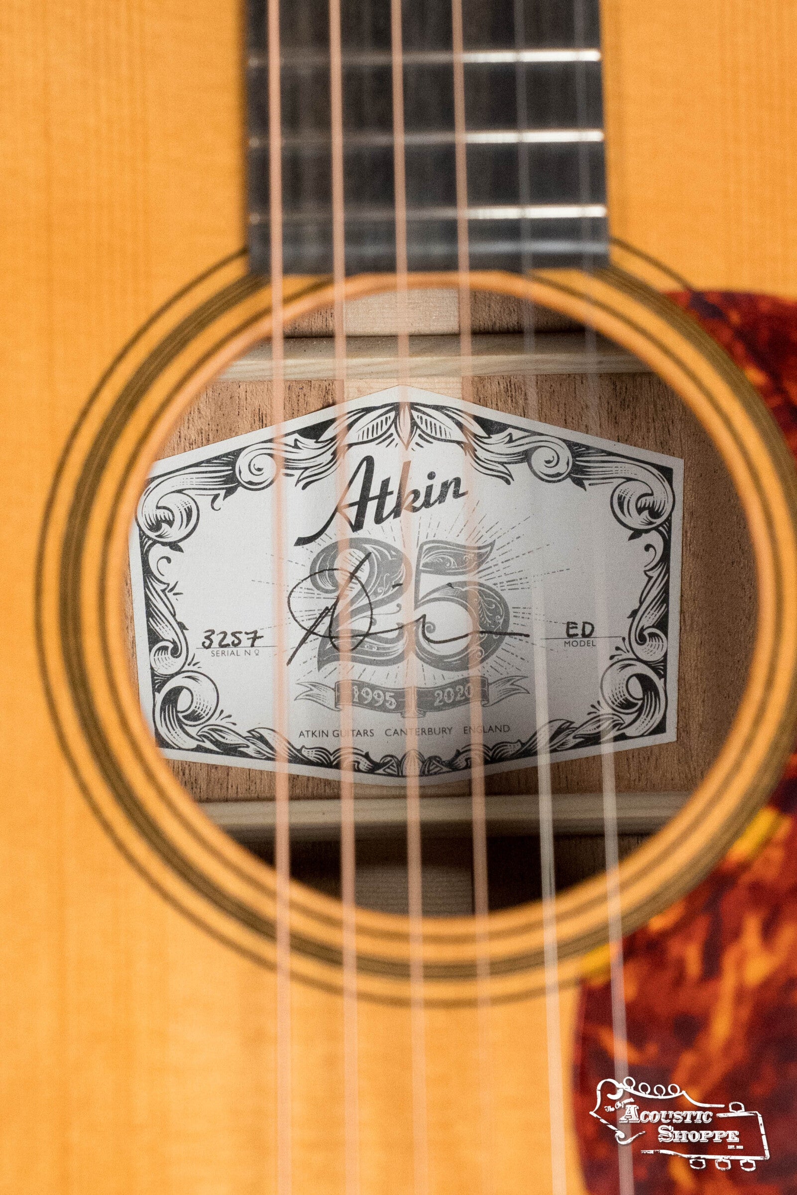 Atkin Essential D North American Sitka/Mahogany Acoustic Guitar #3257