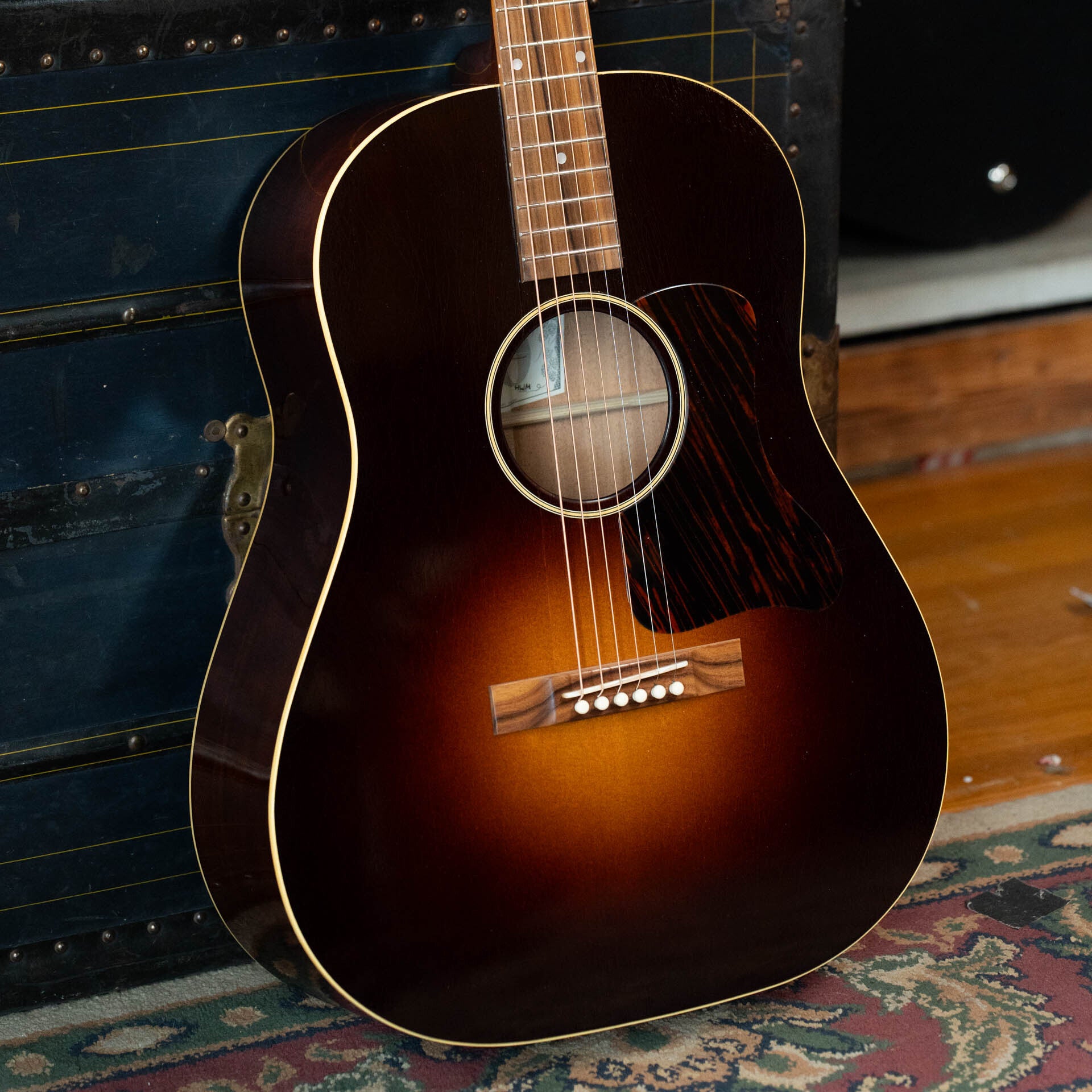 Atkin Hawaiian Master Roy Smeck Baked Sitka/Mahogany Slope Shoulder Dreadnought Acoustic Guitar #3684
