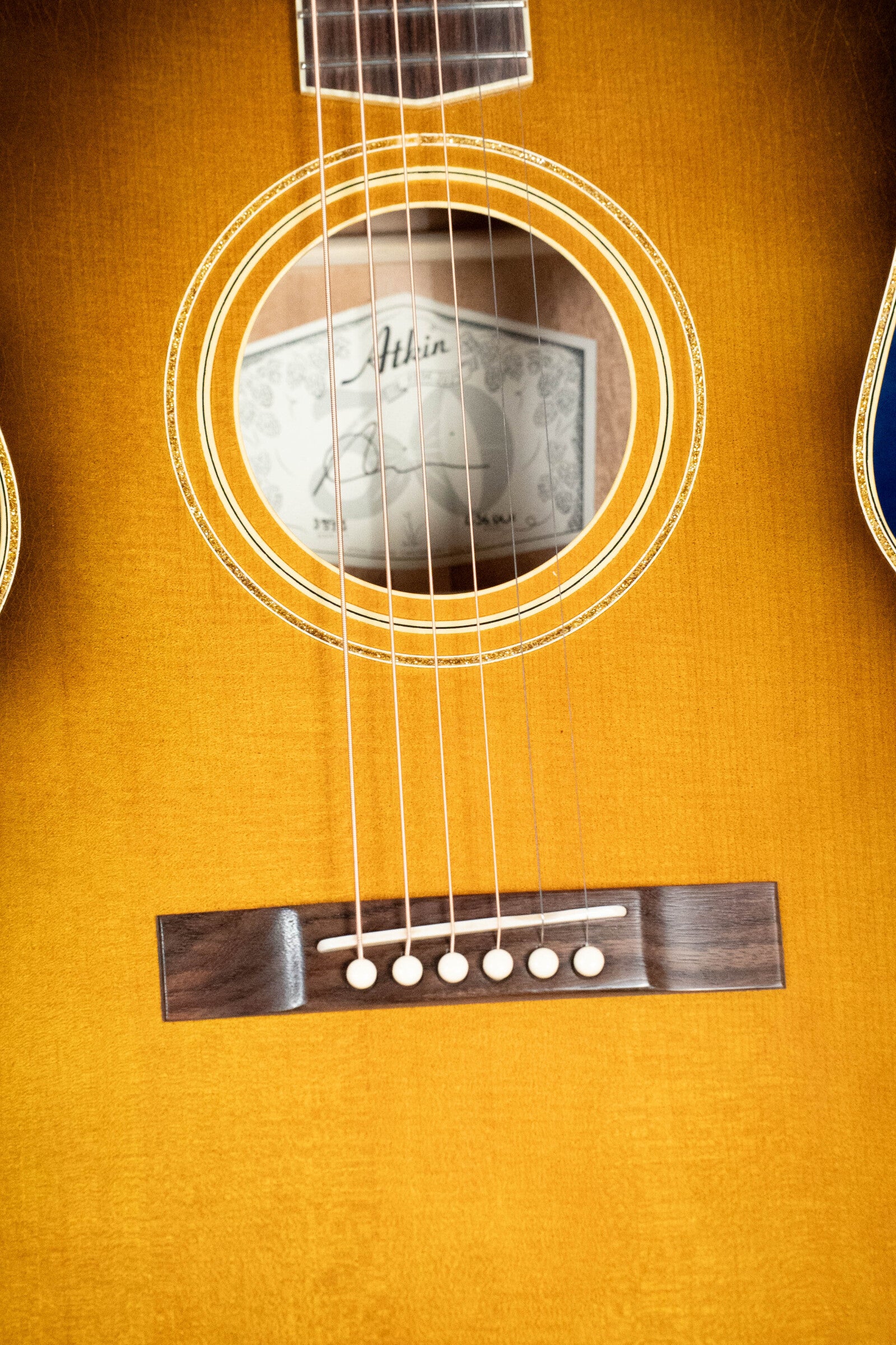 Atkin L36 DLX Sitka/Mahogany Parlor Acoustic Guitar #3893