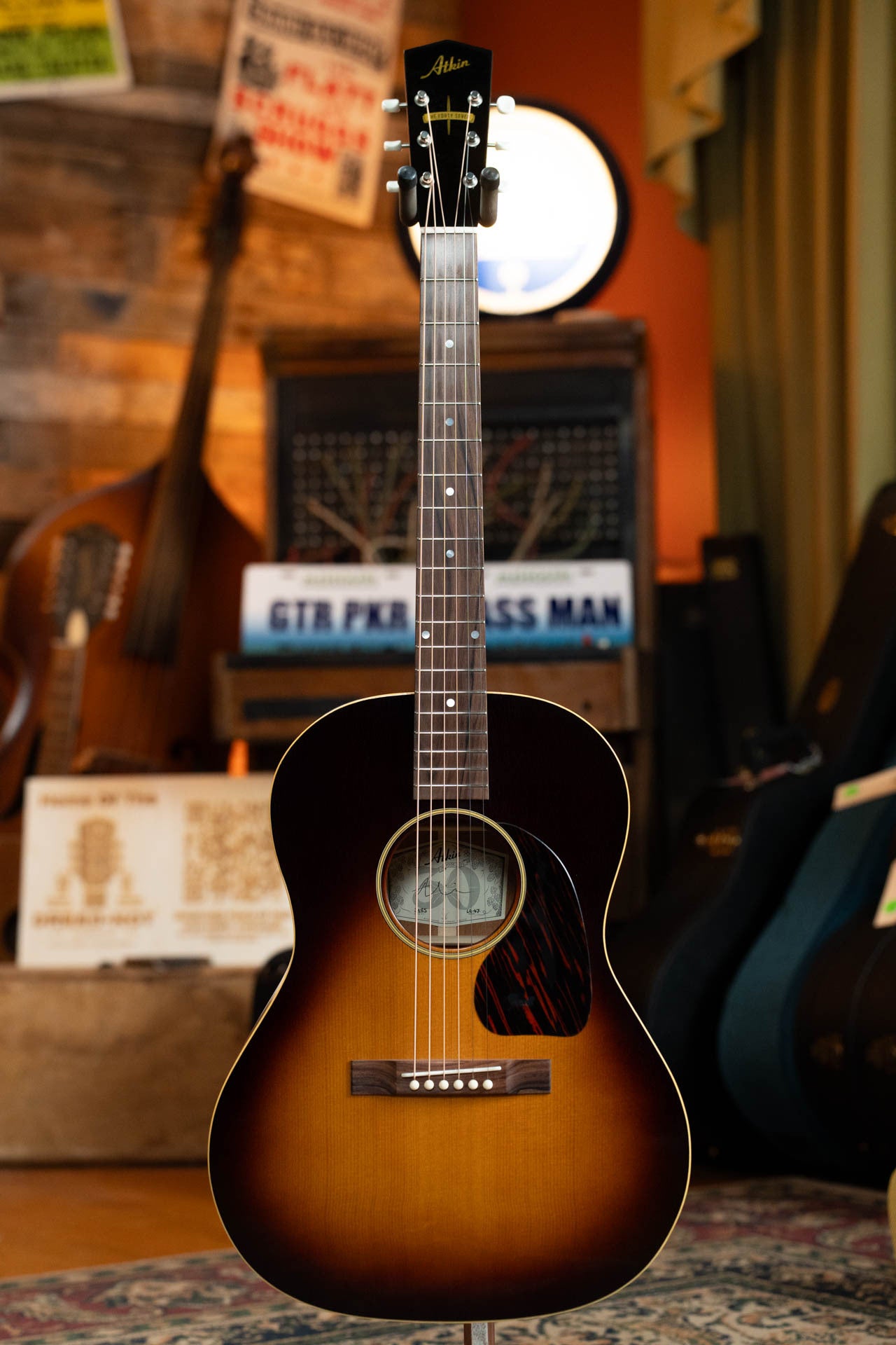 Atkin LG47 Baked Sitka/Mahogany LG Acoustic Guitar #3685