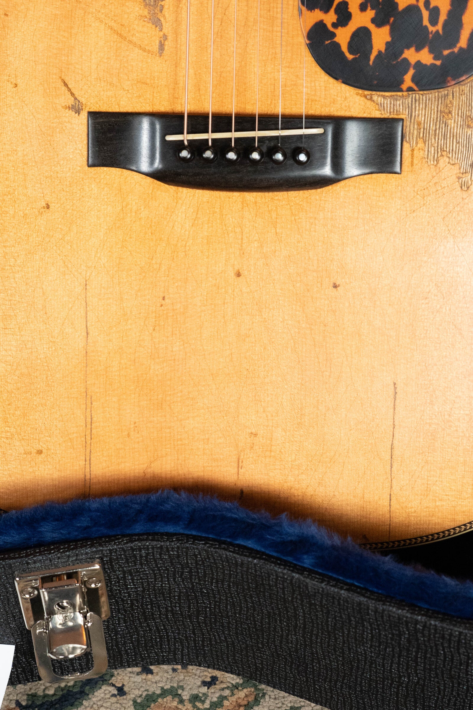 Atkin White RIce Stika/Rosewood Dreadnought Acoustic Guitar # 3786