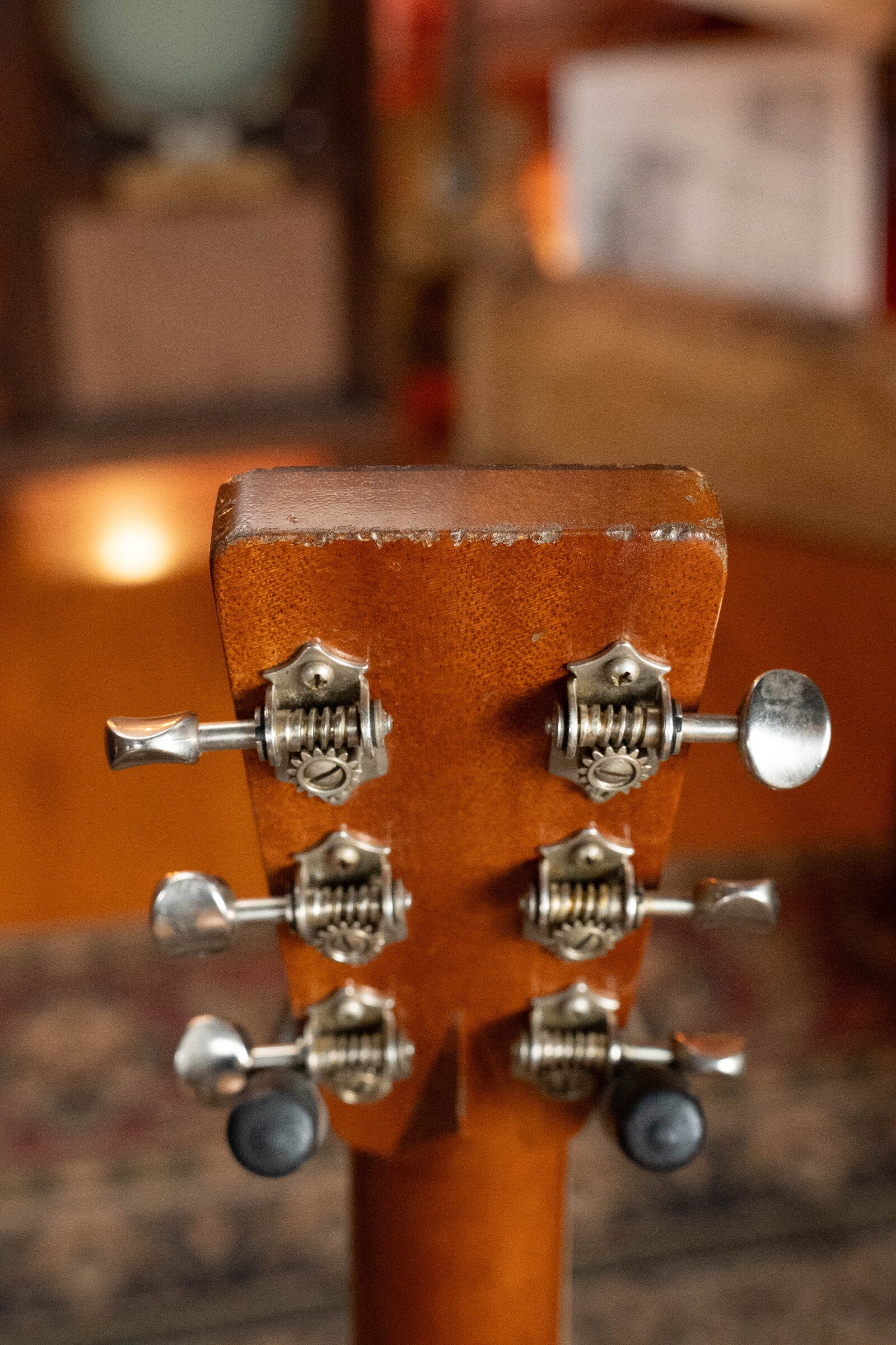 Atkin White RIce Stika/Rosewood Dreadnought Acoustic Guitar # 3786