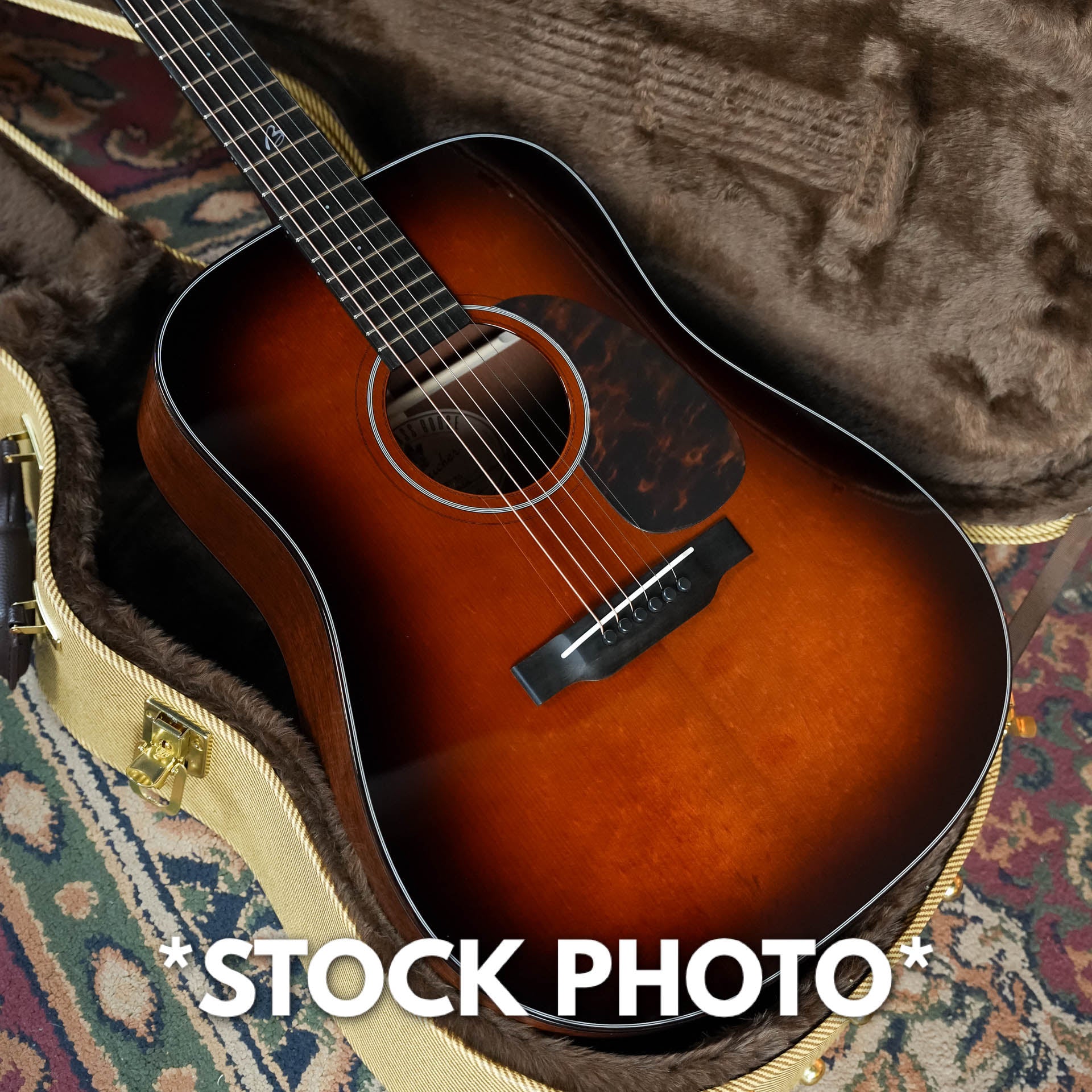 PRE-ORDER DEPOSIT ONLY *New 2026 Model* Boucher BG-42T-BG Torrefied Adirondack/Torrefied Mahogany Bluegrass Goose Ambertone Burst Gold Pack Dreadnought Acoustic Guitar