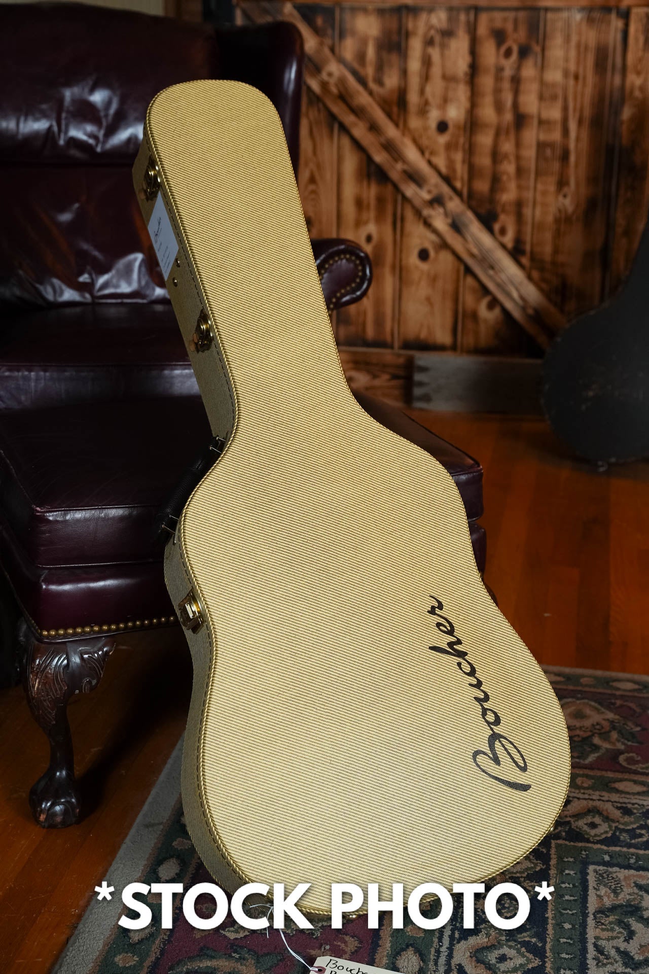 PRE-ORDER DEPOSIT ONLY *New 2026 Model* Boucher BG-42T-BG Torrefied Adirondack/Torrefied Mahogany Bluegrass Goose Ambertone Burst Gold Pack Dreadnought Acoustic Guitar
