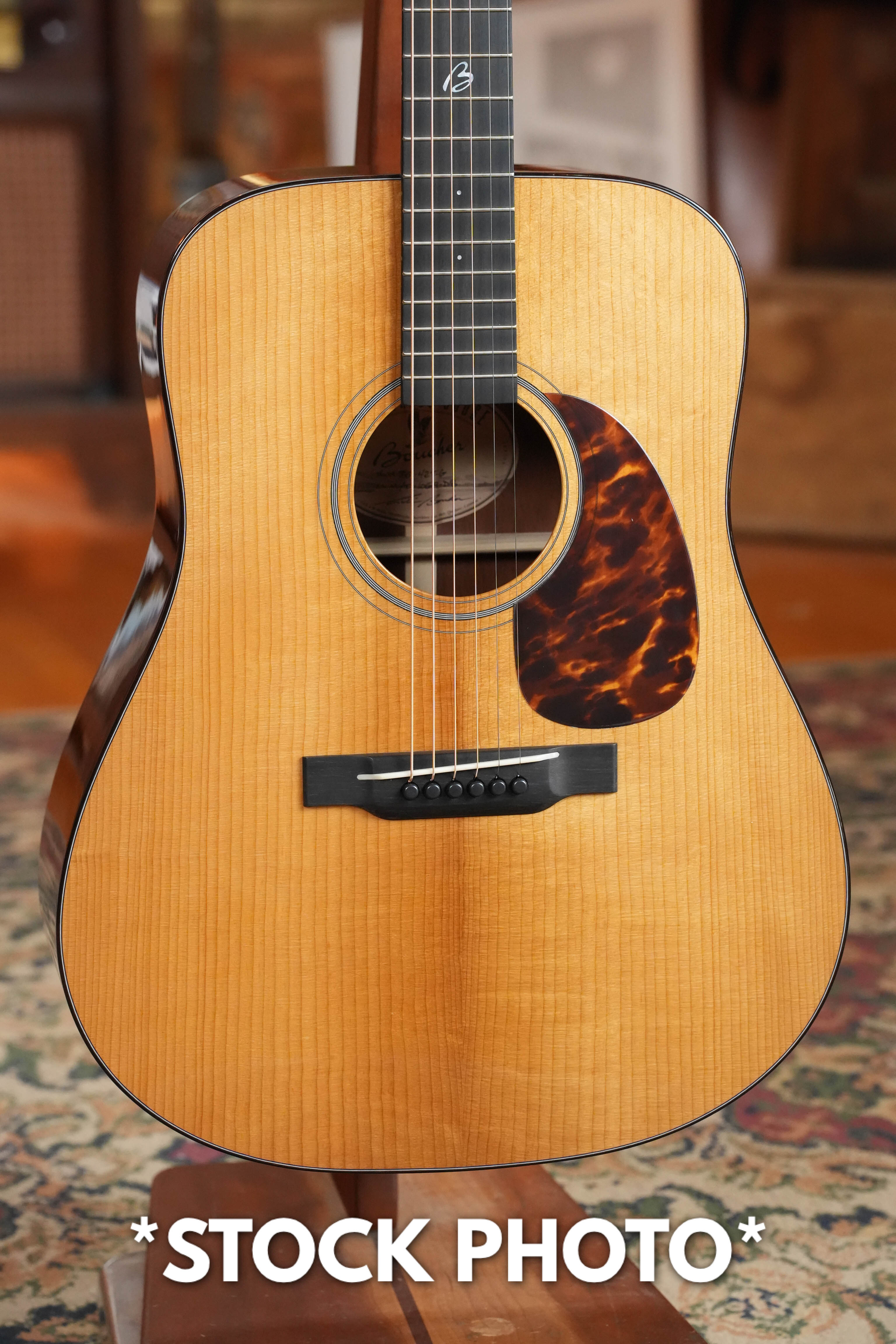 PRE-ORDER DEPOSIT ONLY *New 2026 Model* Boucher BG-42T-G Torrefied Adirondack/Torrefied Mahogany Bluegrass Goose Gold Pack Dreadnought Acoustic Guitar