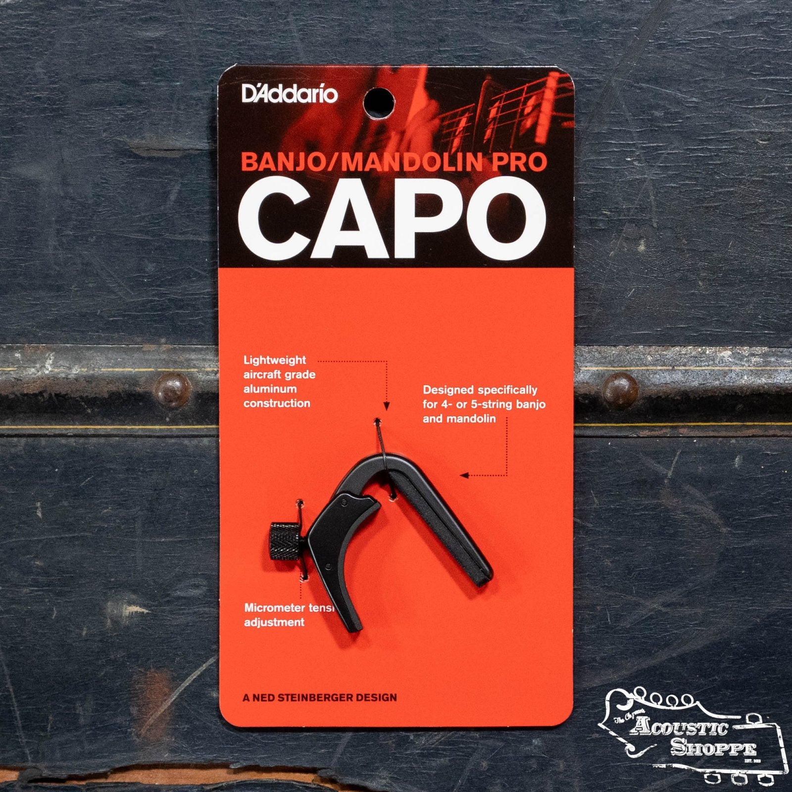 D'Addario PW-CP-11 NS Banjo/Mandolin Capo Pro