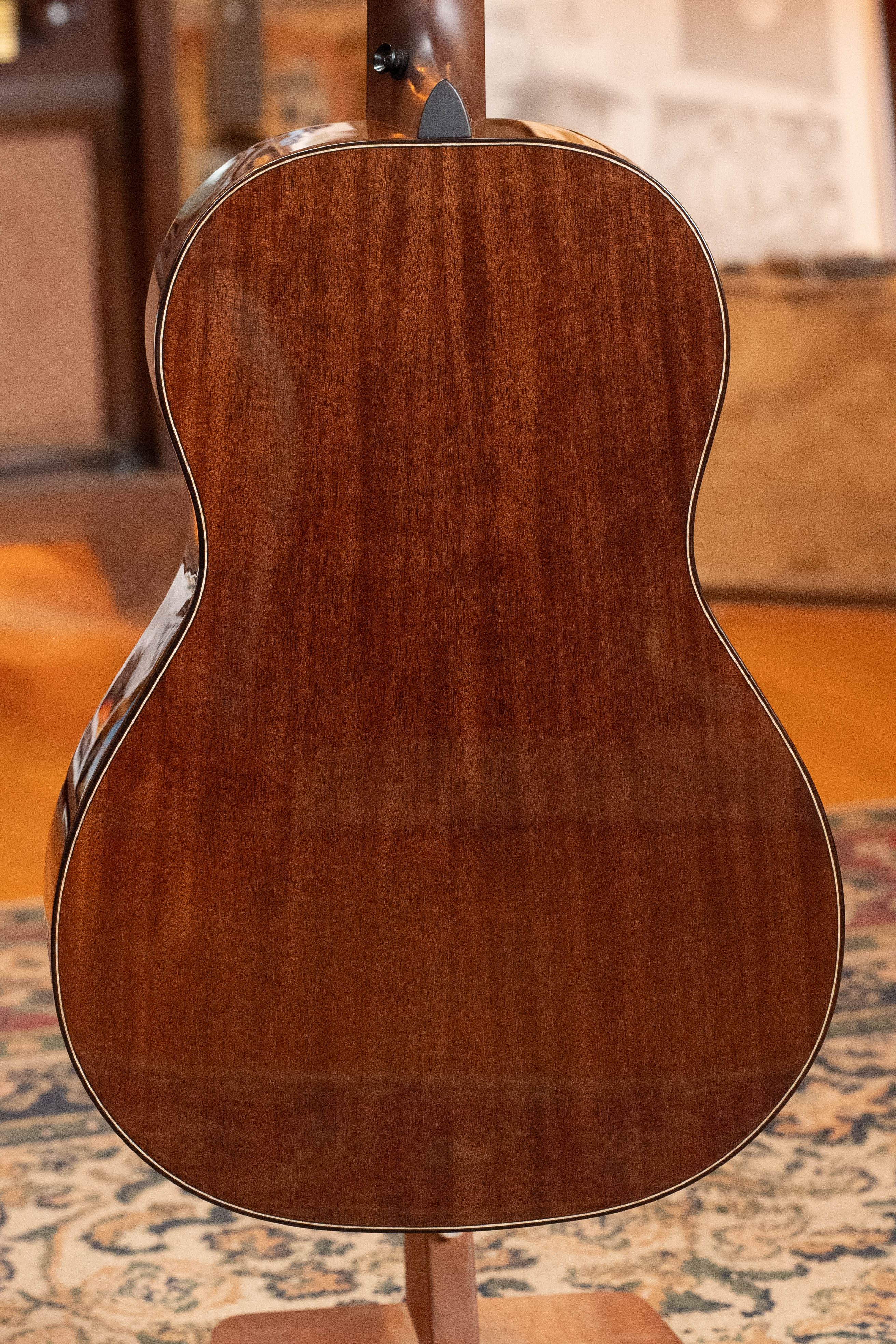 Bedell Classic Folk All Honduran Mahogany Parlor Guitar w/K&K Electronics #3018