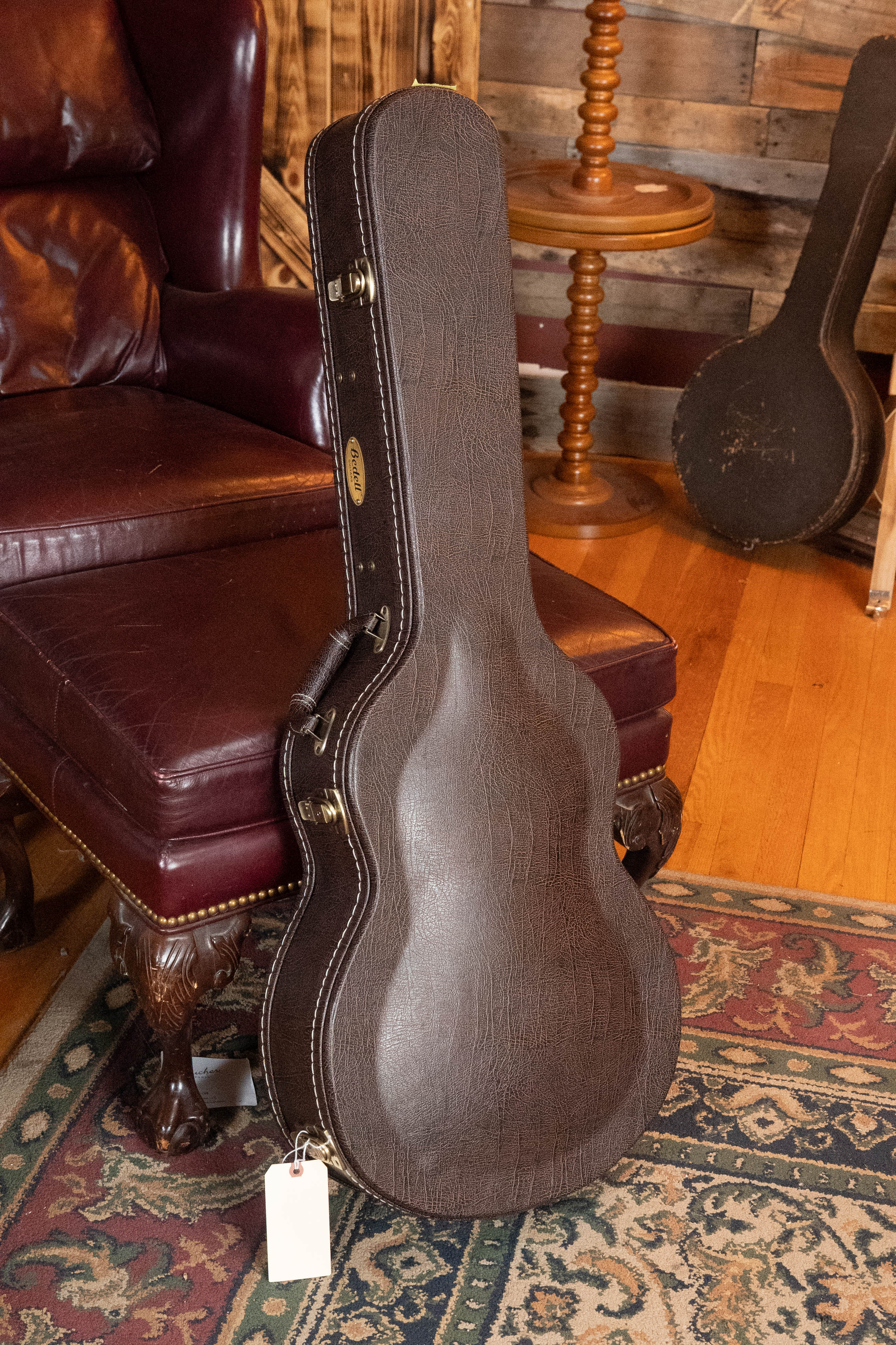 Bedell Classic Folk All Honduran Mahogany Parlor Guitar w/K&K Electronics #3018