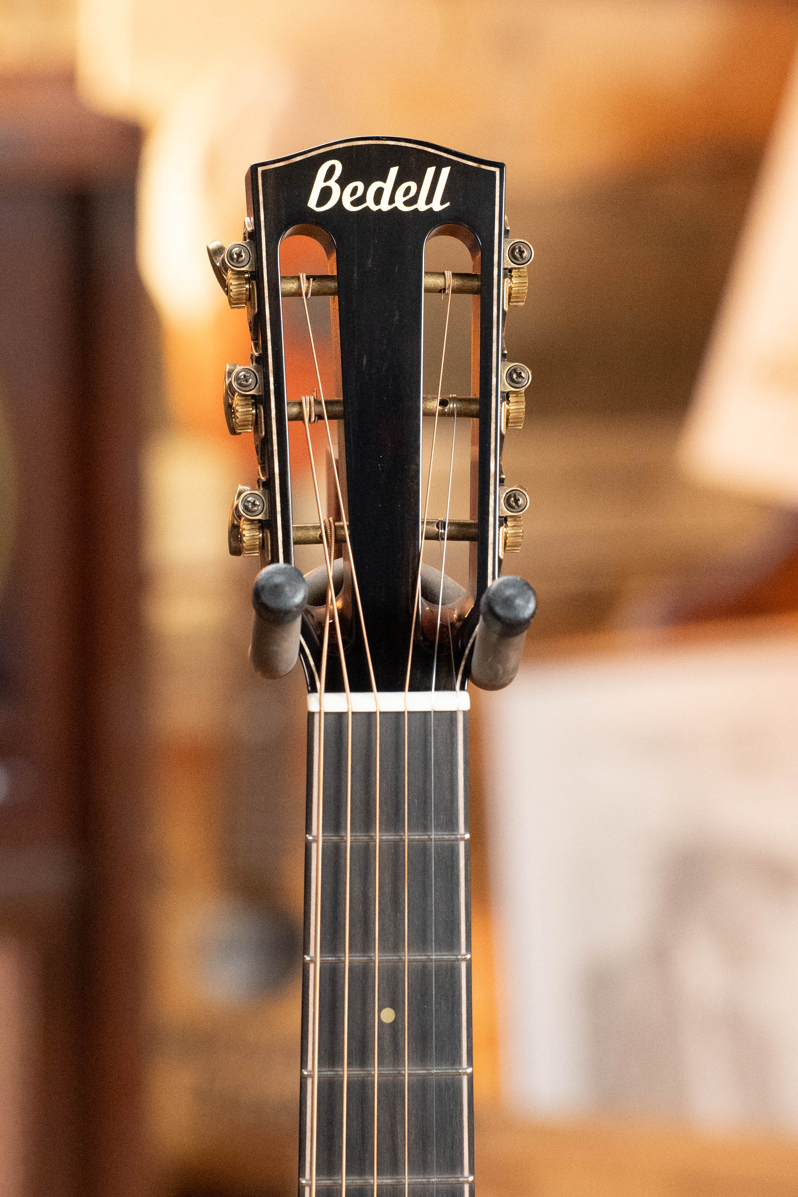 Bedell Classic Folk All Honduran Mahogany Parlor Guitar w/K&K Electronics #3018