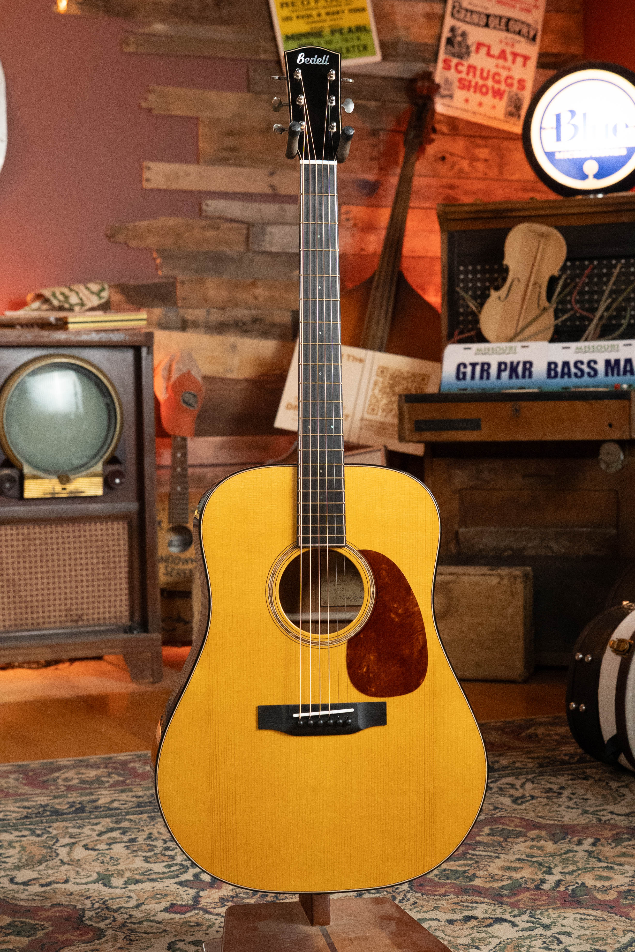 Bedell Special Edition 1940 Adirondack/Mahogany Dreadnought Acoustic Guitar #5005