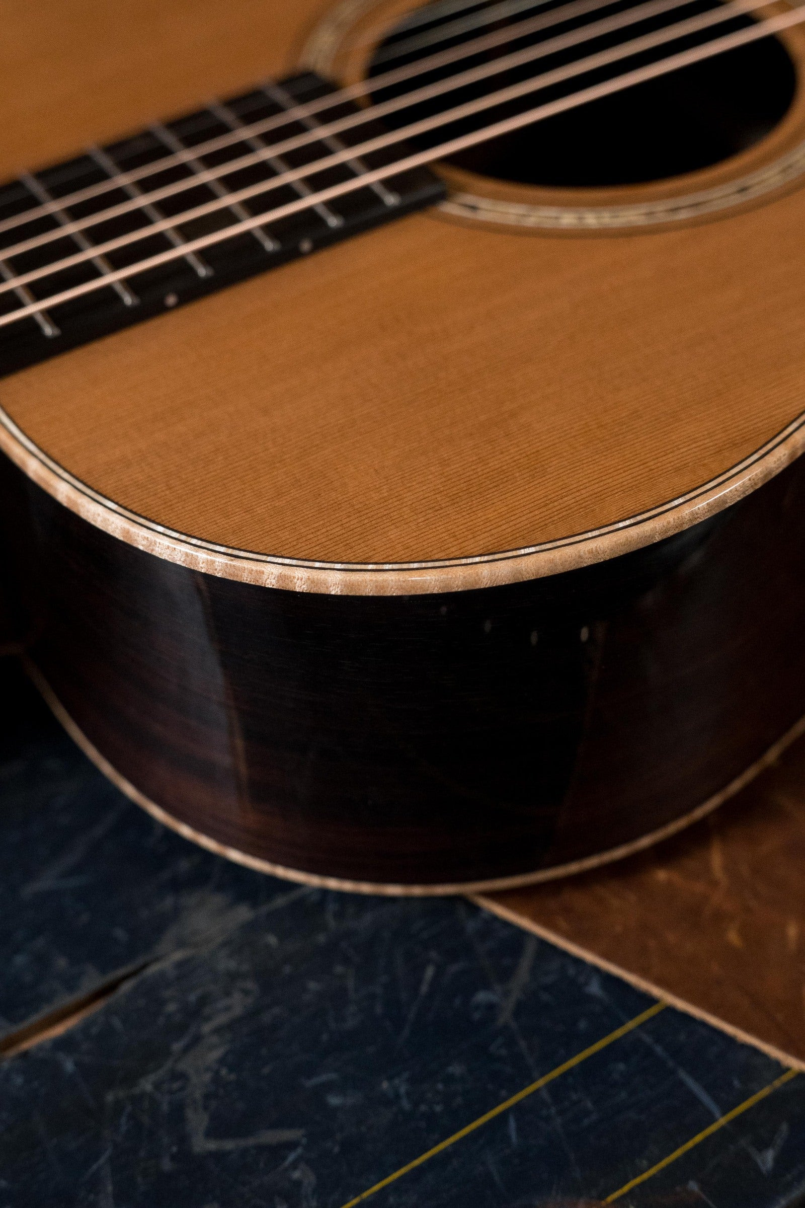 Bedell Angelica Bellissima Red Cedar/Rosewood Parlor Guitar w/K&K Pure Mini Pickup #4006