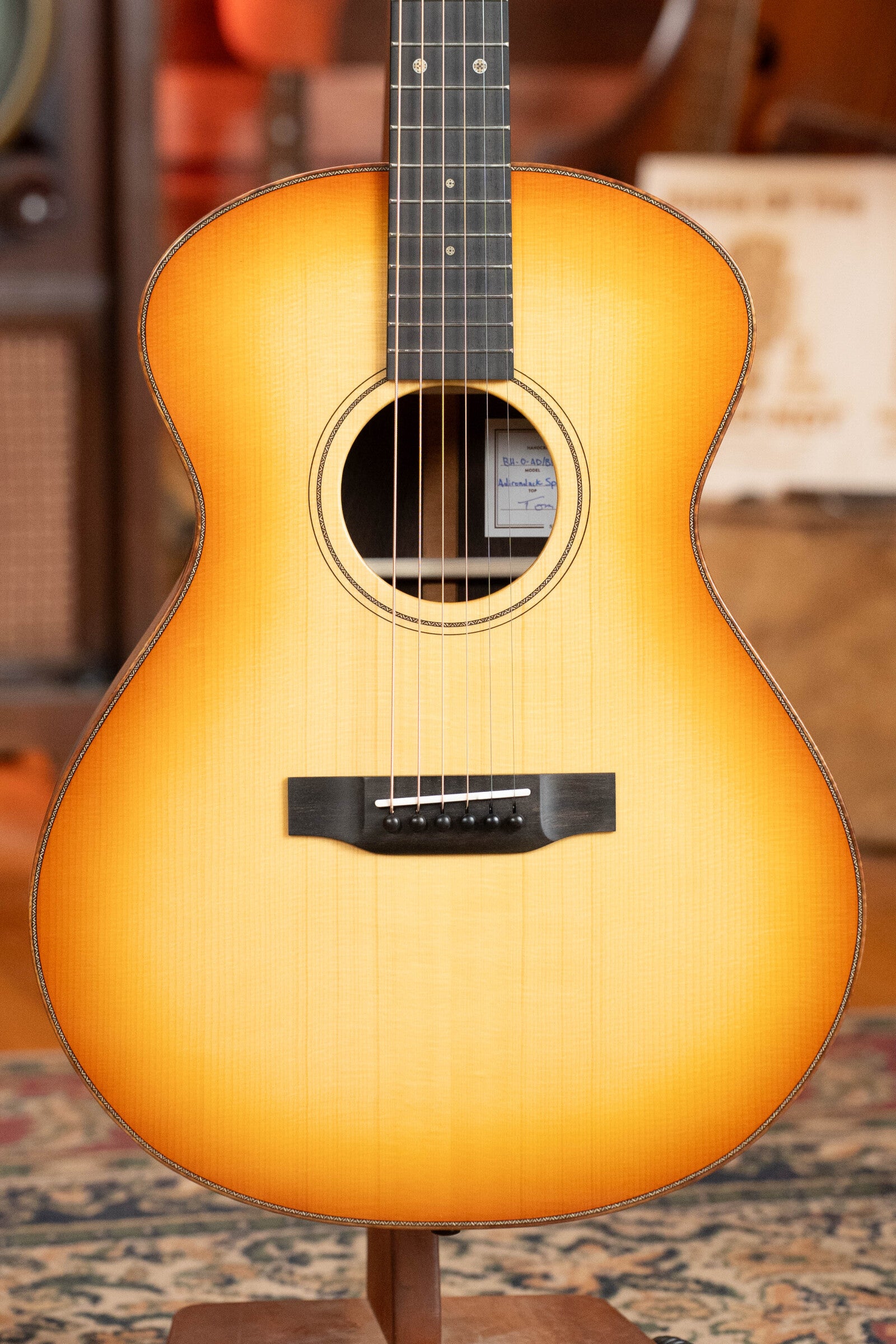 Bedell Bahia Limited Edition 2025 NAMM Launch Adirondack/Brazilian Rosewood OM Acoustic Guitar #5002